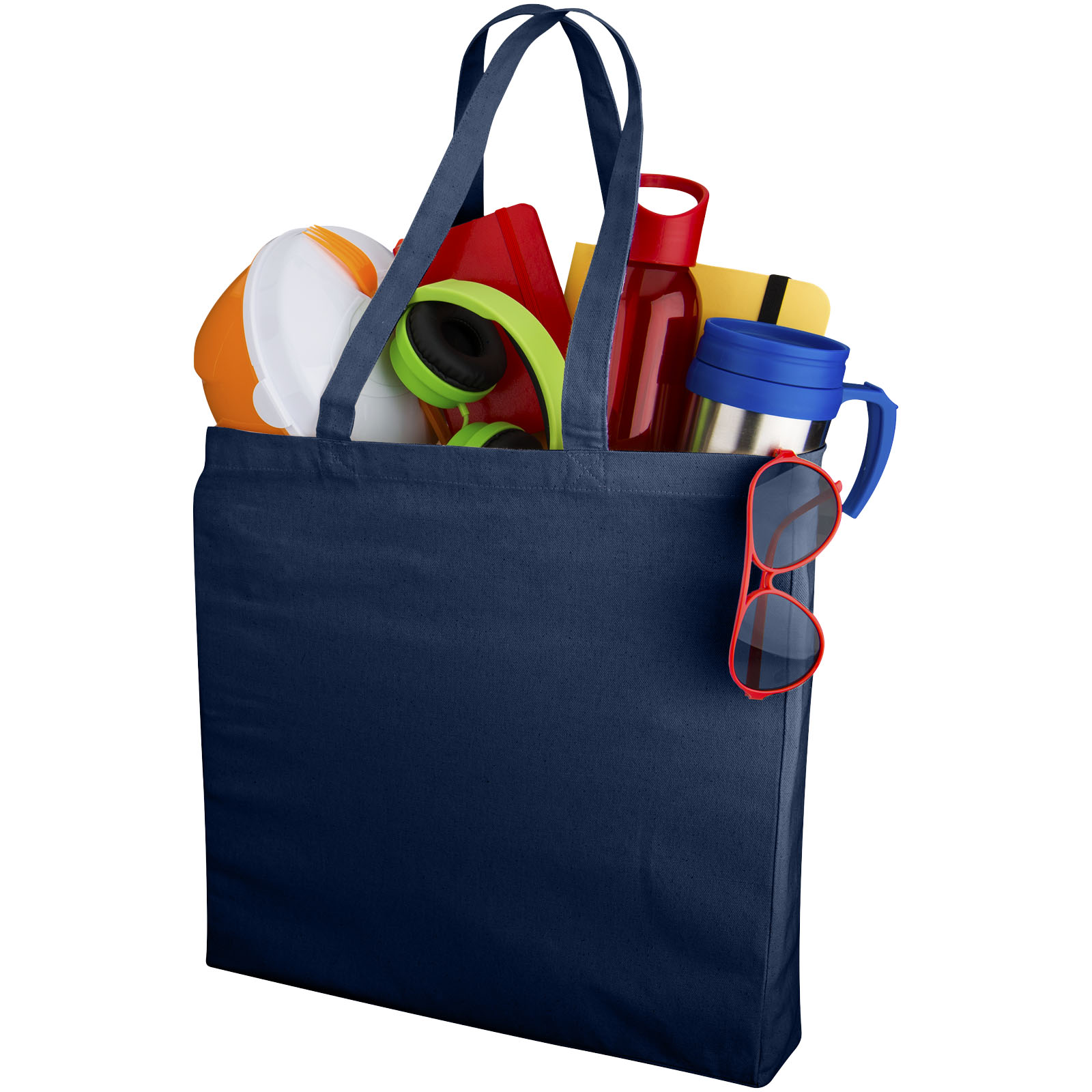 Odessa 220 g/m² Baumwoll Tragetasche 13L navy