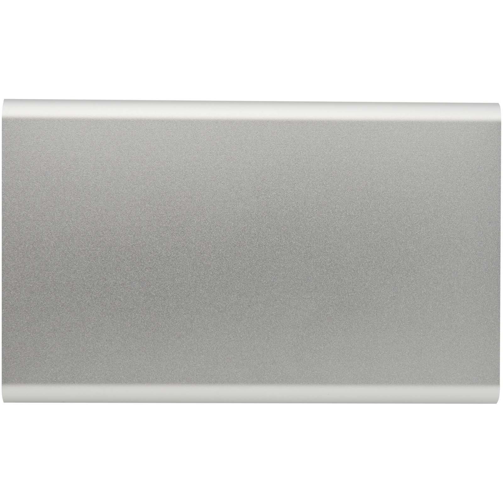 Pep 4000 mAh Type-C Powerbank aus recyceltem Aluminium silber