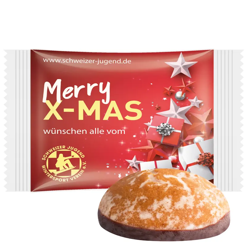 Bahlsen Lebkuchen Mini, Folie weiß