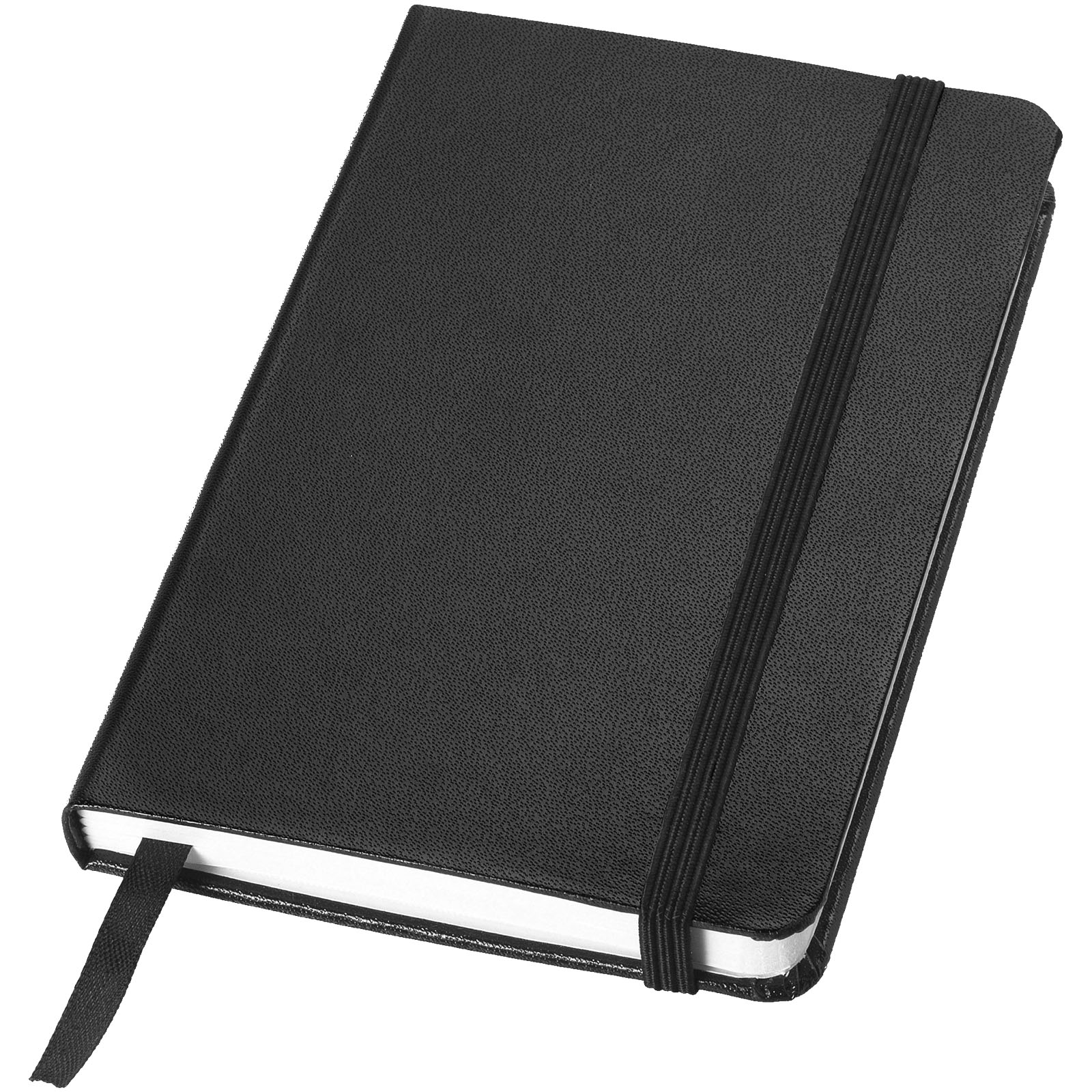 Classic A6 Hard Cover Notizbuch schwarz