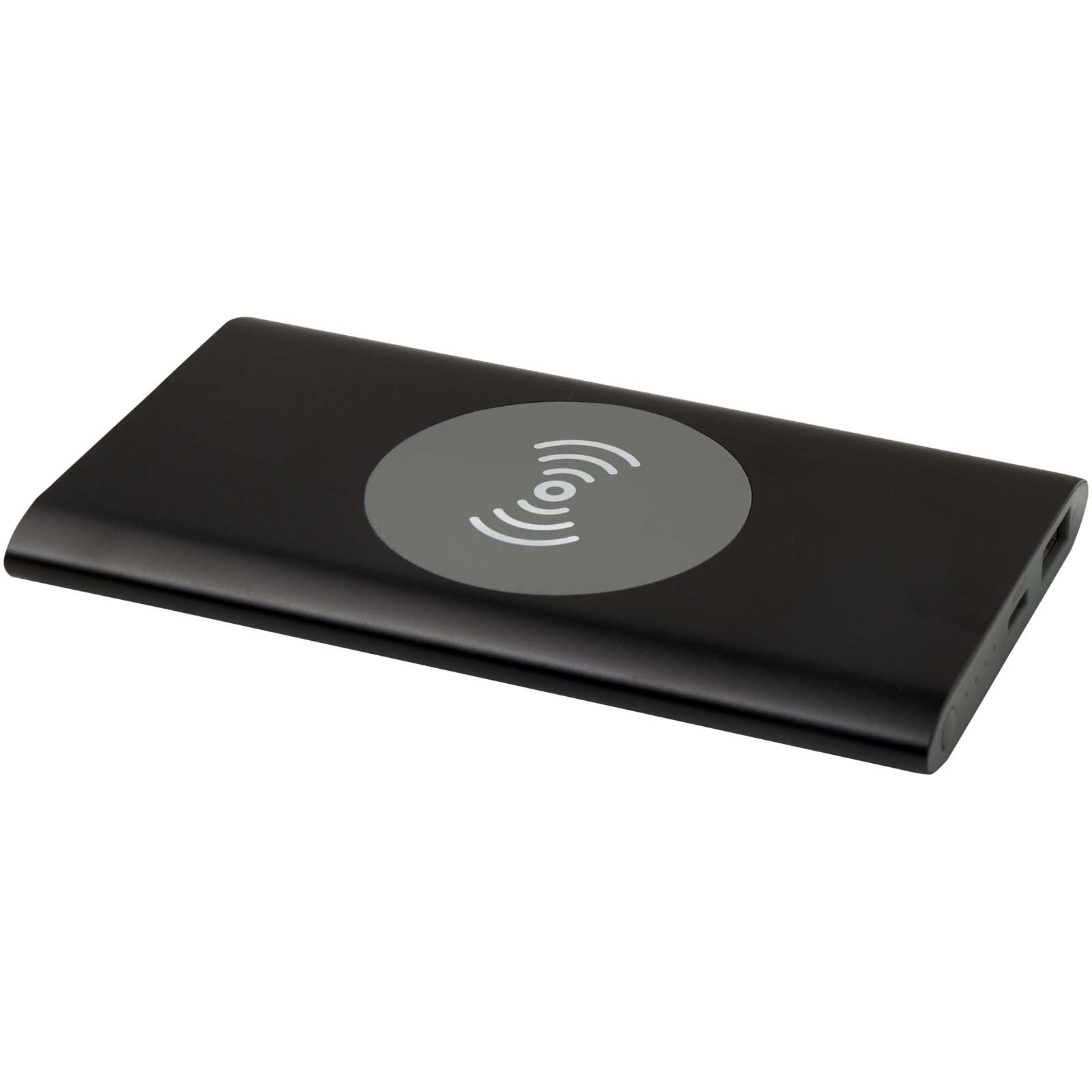 Juice 4000 mAh Typ-C kabellose Powerbank aus recyceltem Aluminium schwarz