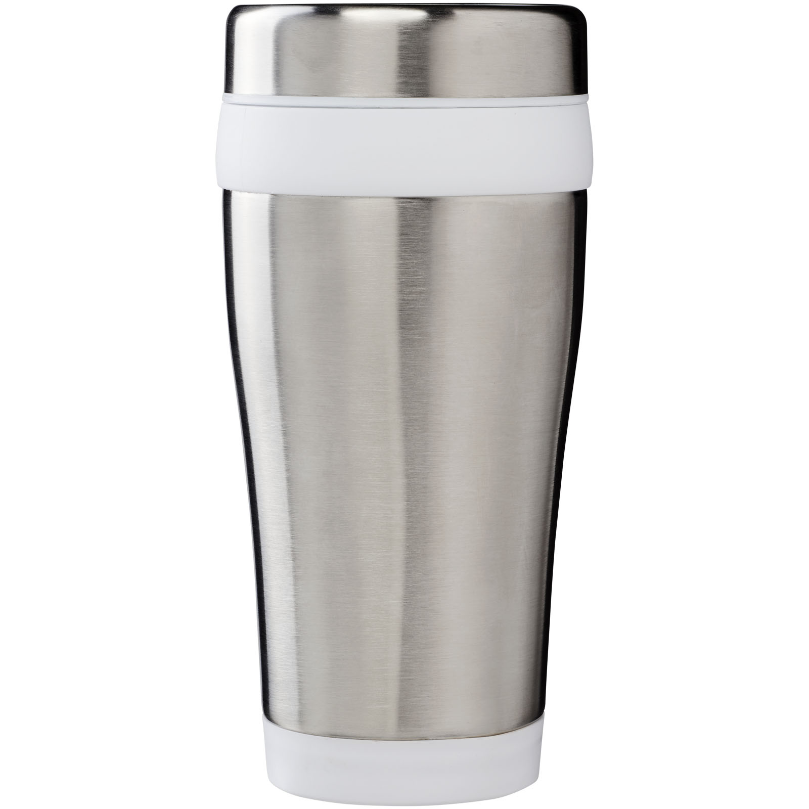 Elwood 410 ml RCS-zertifizierter Isolierbecher aus recyceltem Edelstahl weiss
