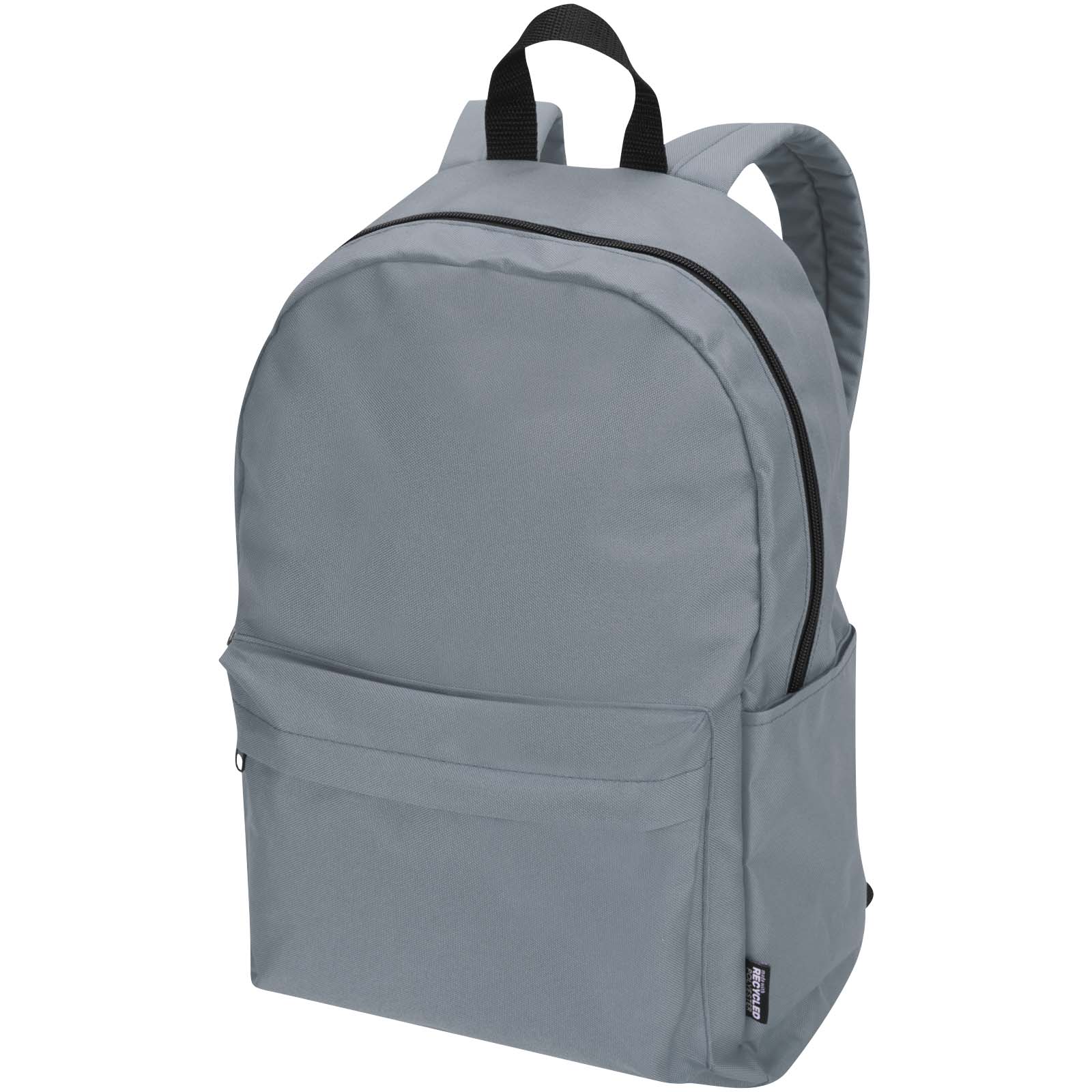 Byron 14" GRS-recycelter City Laptop Rucksack 14 L grau