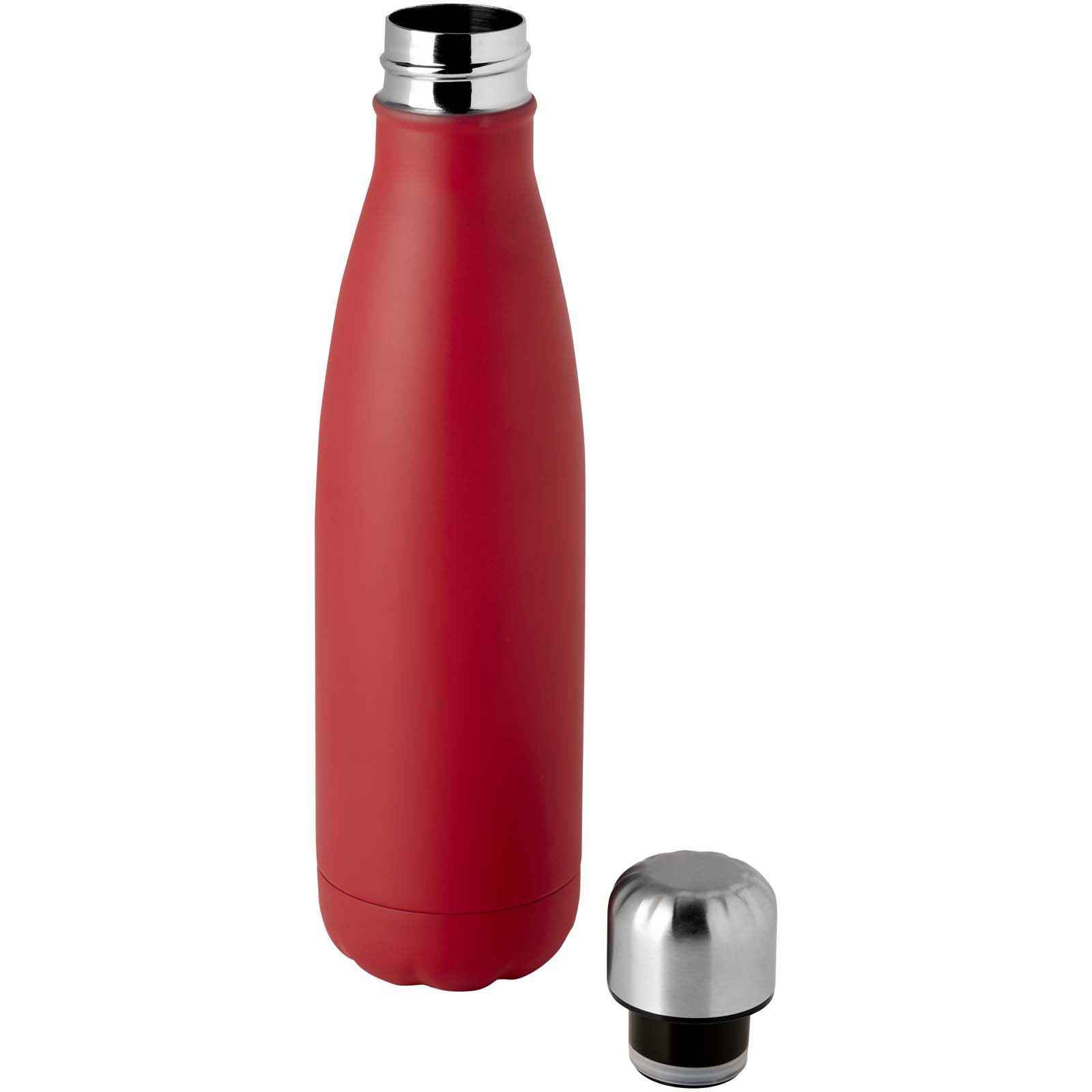 Cove 500 ml RCS-zertifizierte vakuumisolierte Edelstahlflasche rot