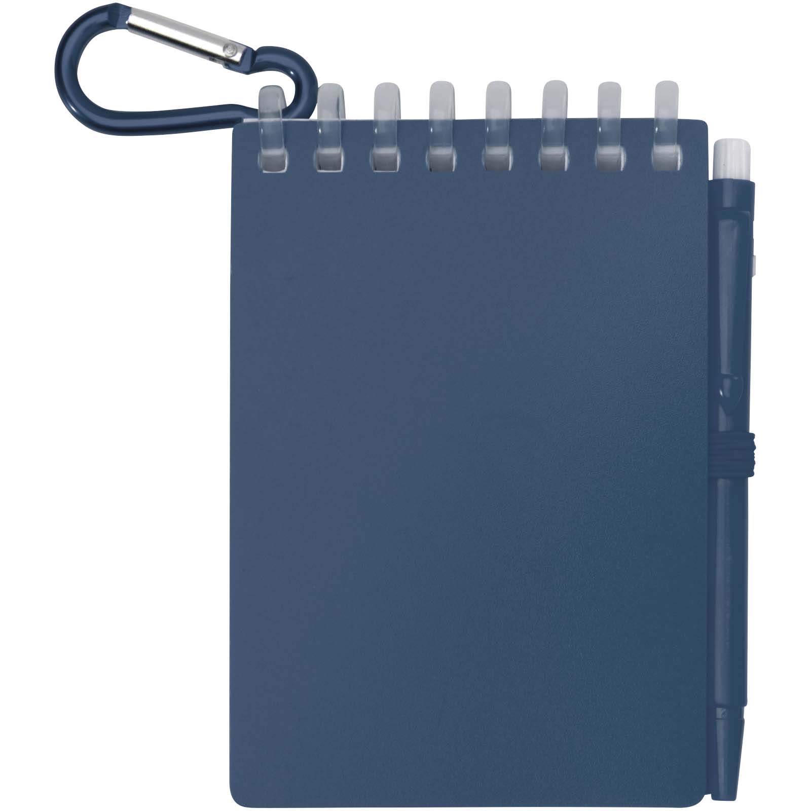 Lig Mini Recyceltes Outdoor-Softcover Notizbuch und Kugelschreiber Set (schwarze Mine) Ozeanblau