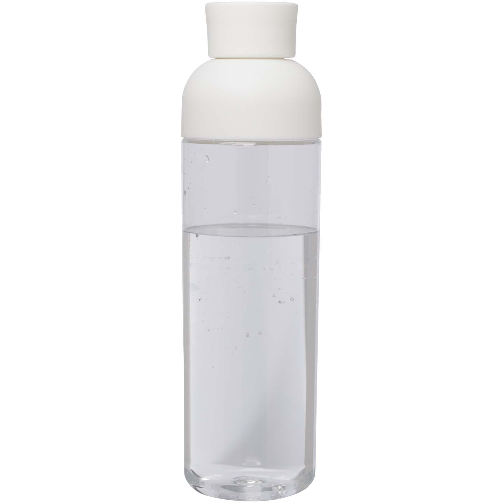 Illuminate 600 ml RPET-Wasserflasche weiss