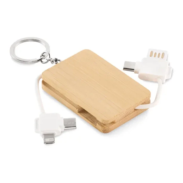 Schlüsselring mit Ladekabel