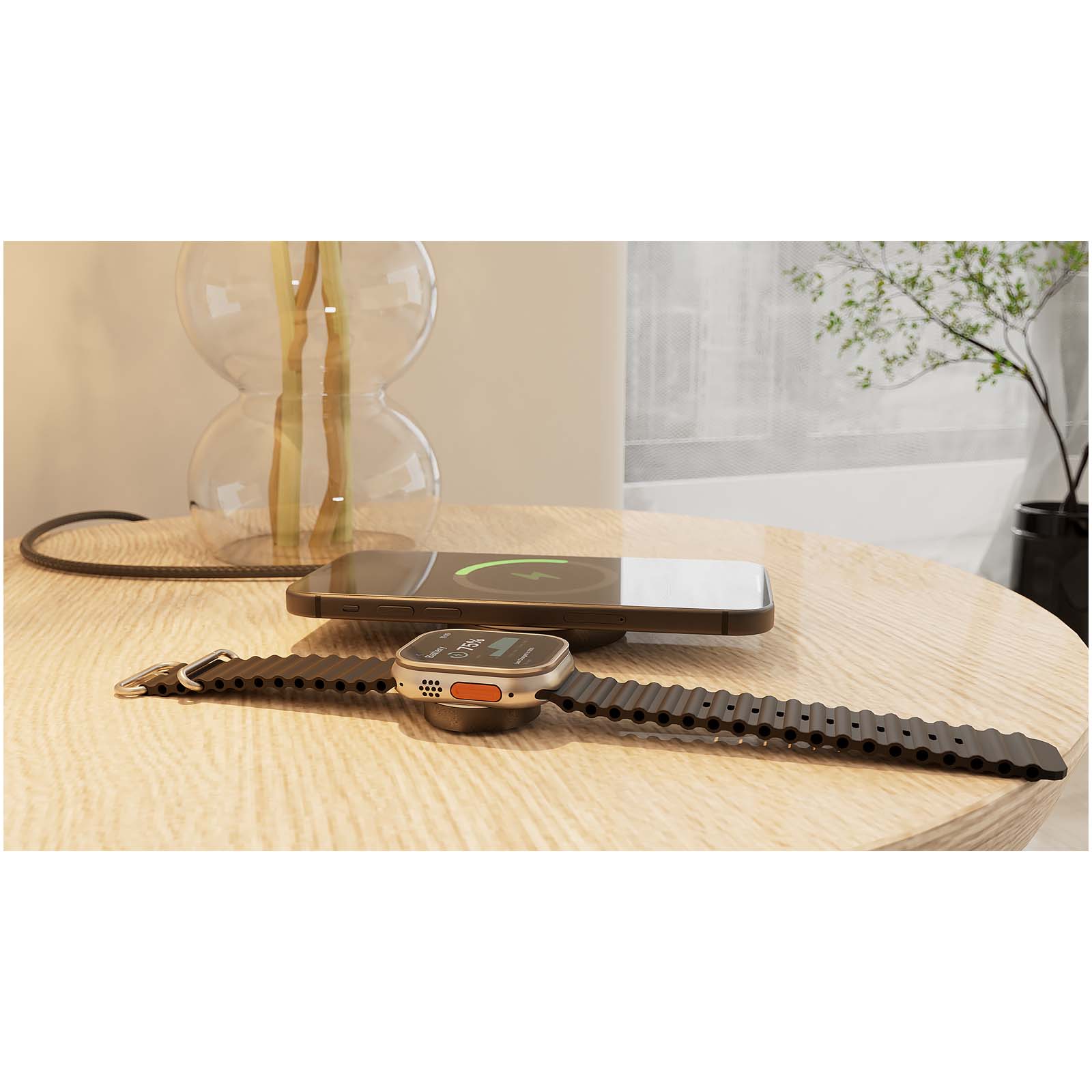 Zens Pro 2 15 W duales Ladekabel schwarz