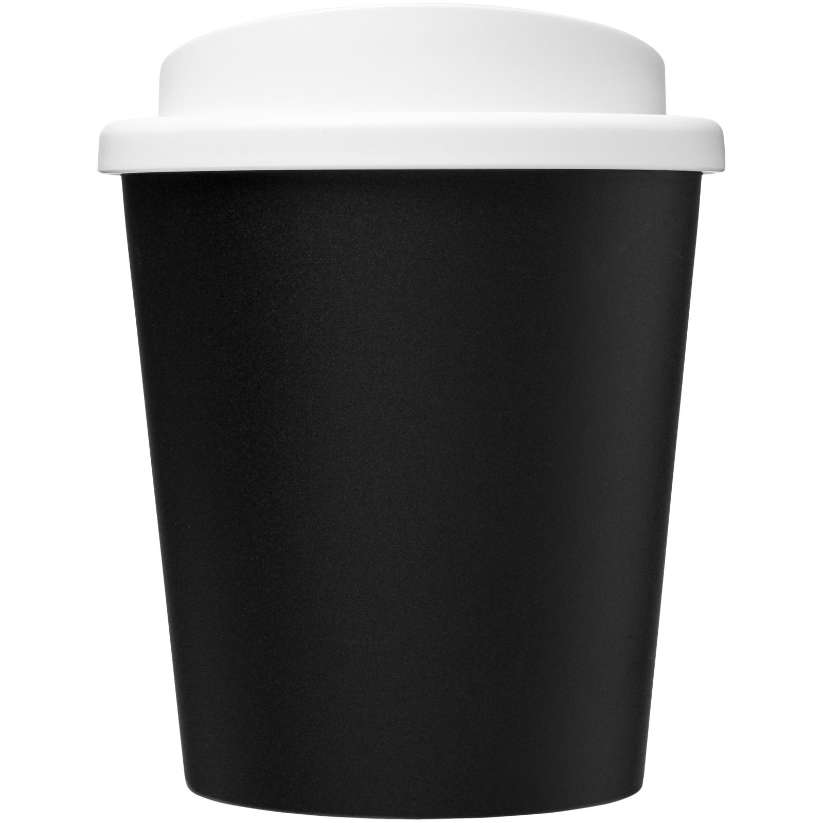 Americano® Espresso Eco 250 ml recycelter Isolierbecher schwarz, weiss