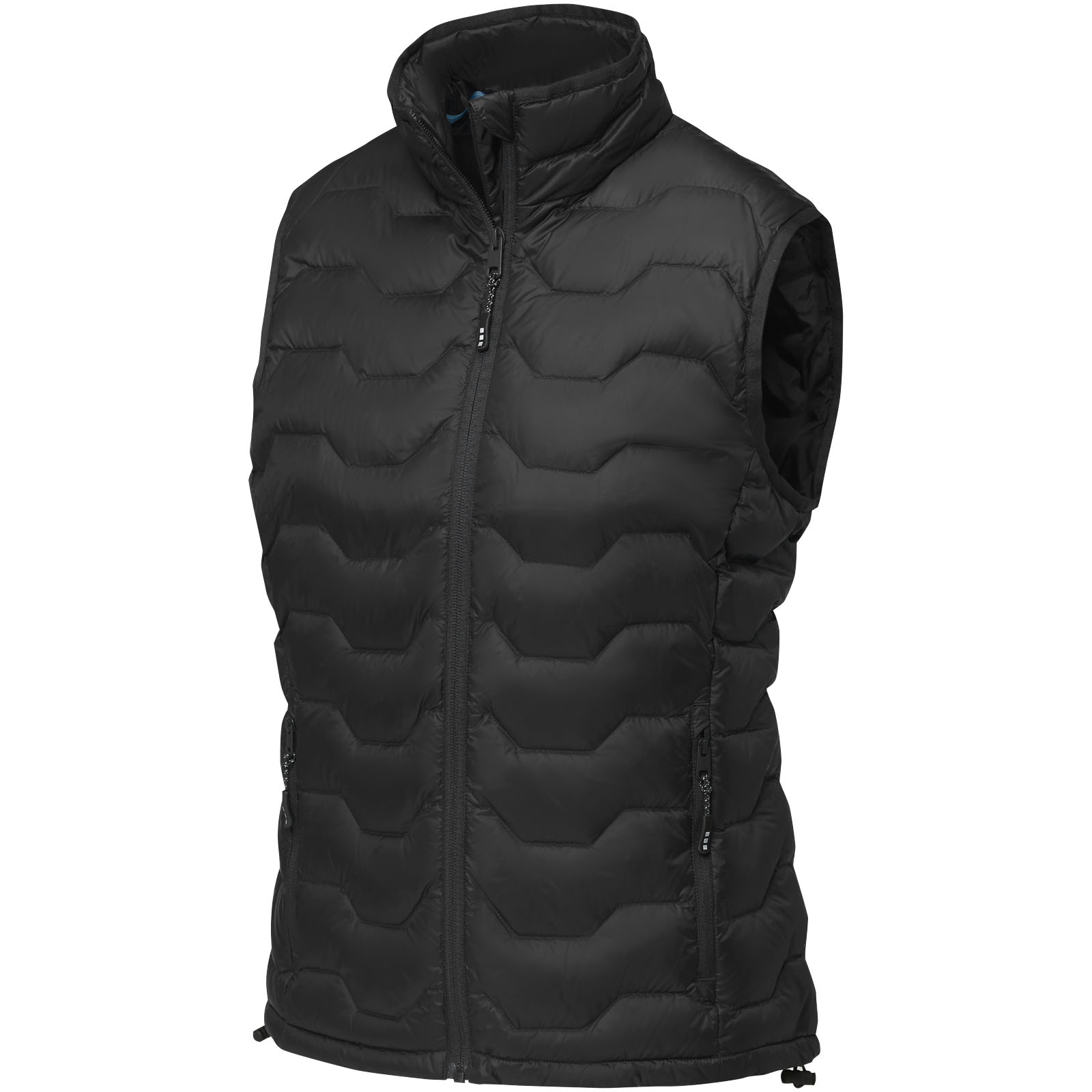 Petalite GRS isolierter Daunen-Bodywarmer für Damen aus recyceltem Material schwarz
