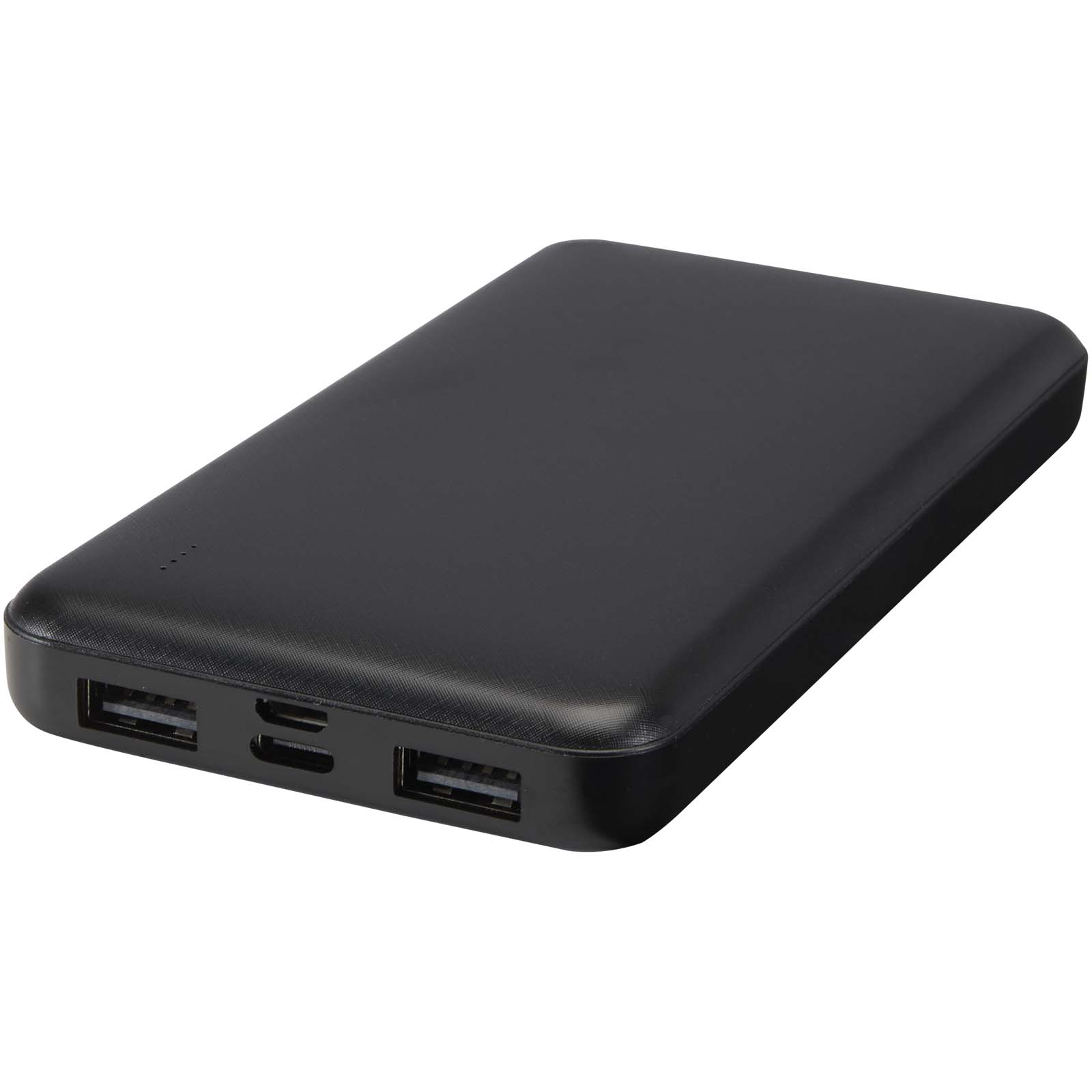 Intan 10 W 10.000 mAh Powerbank aus recyceltem Kunststoff schwarz