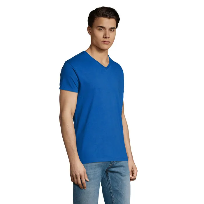 Herren-T-Shirt mit V-Ausschnitt 190 Imperial