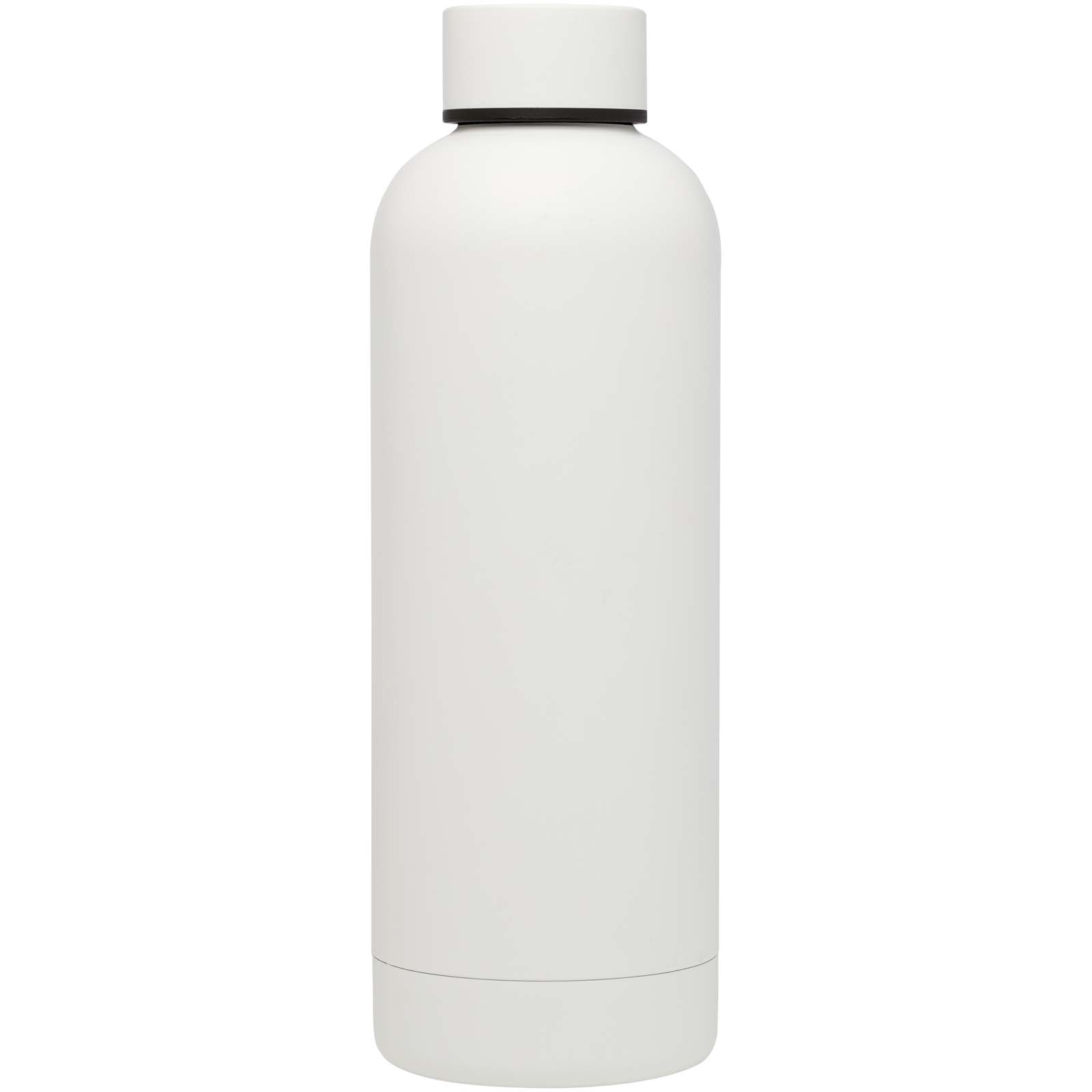 Spring 500 ml RCS-zertifizierte Kupfer-Vakuum Isolierflasche aus recyceltem Edelstahl weiss