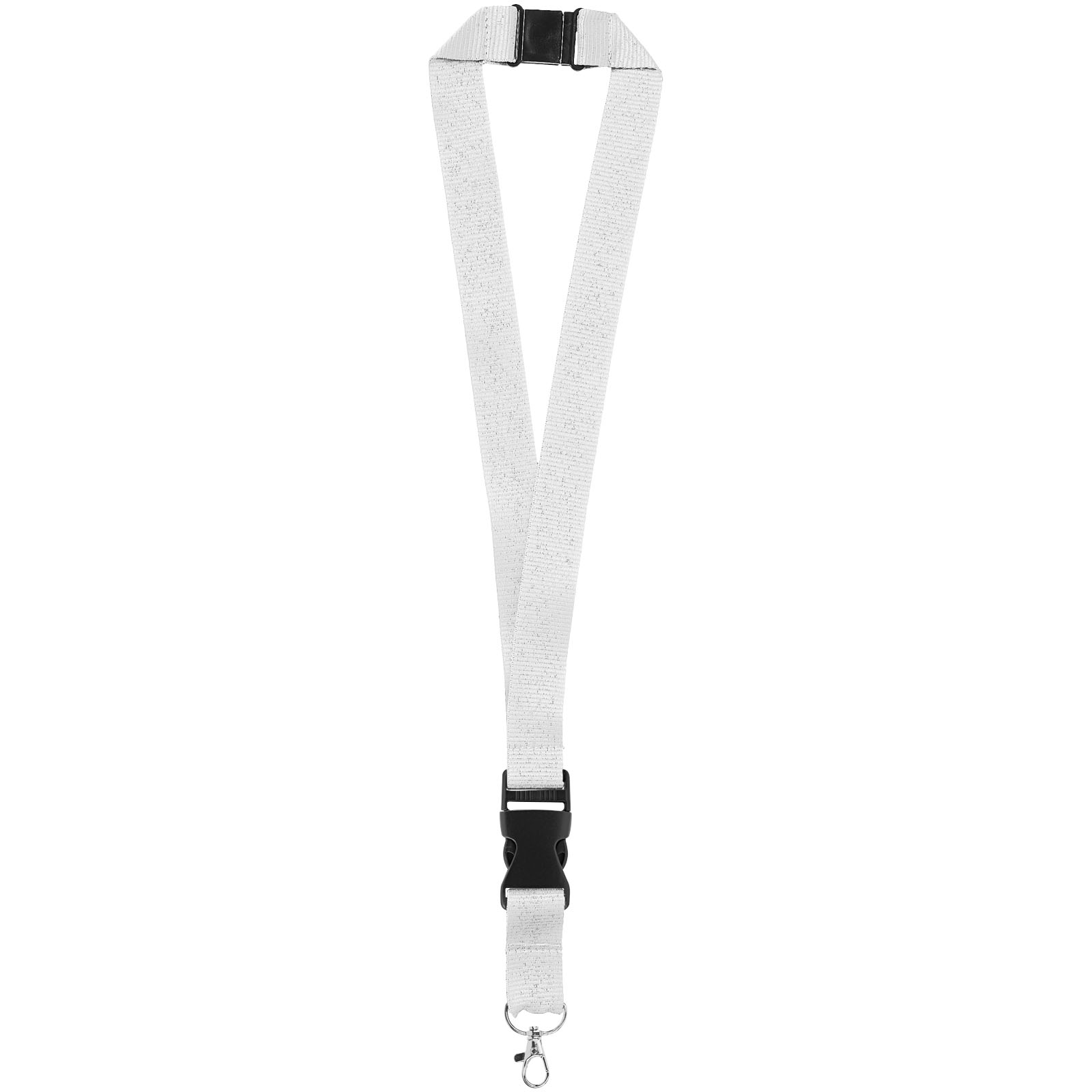 Yogi Lanyard mit Sicherheitsverschluss weiss