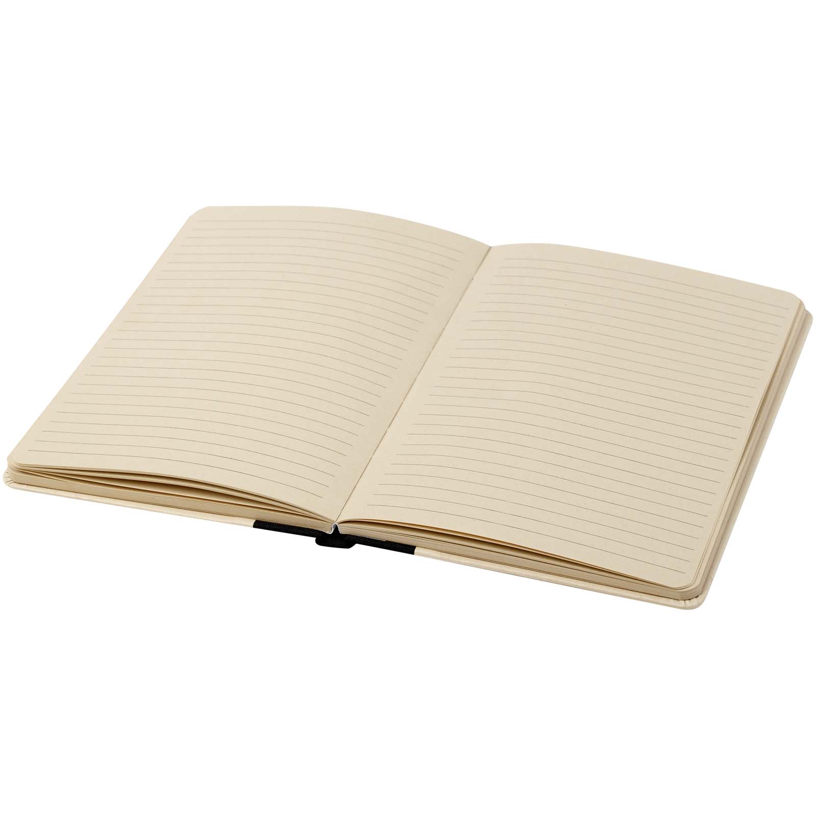 Liliana A5 Hardcover Zuckerrohr Notizbuch schwarz
