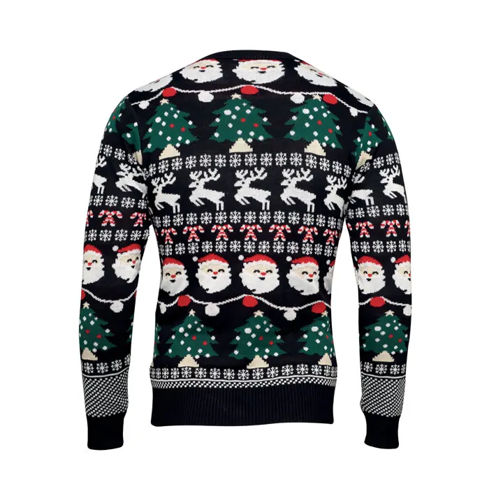 Weihnachts-LED-Pullover L/XL