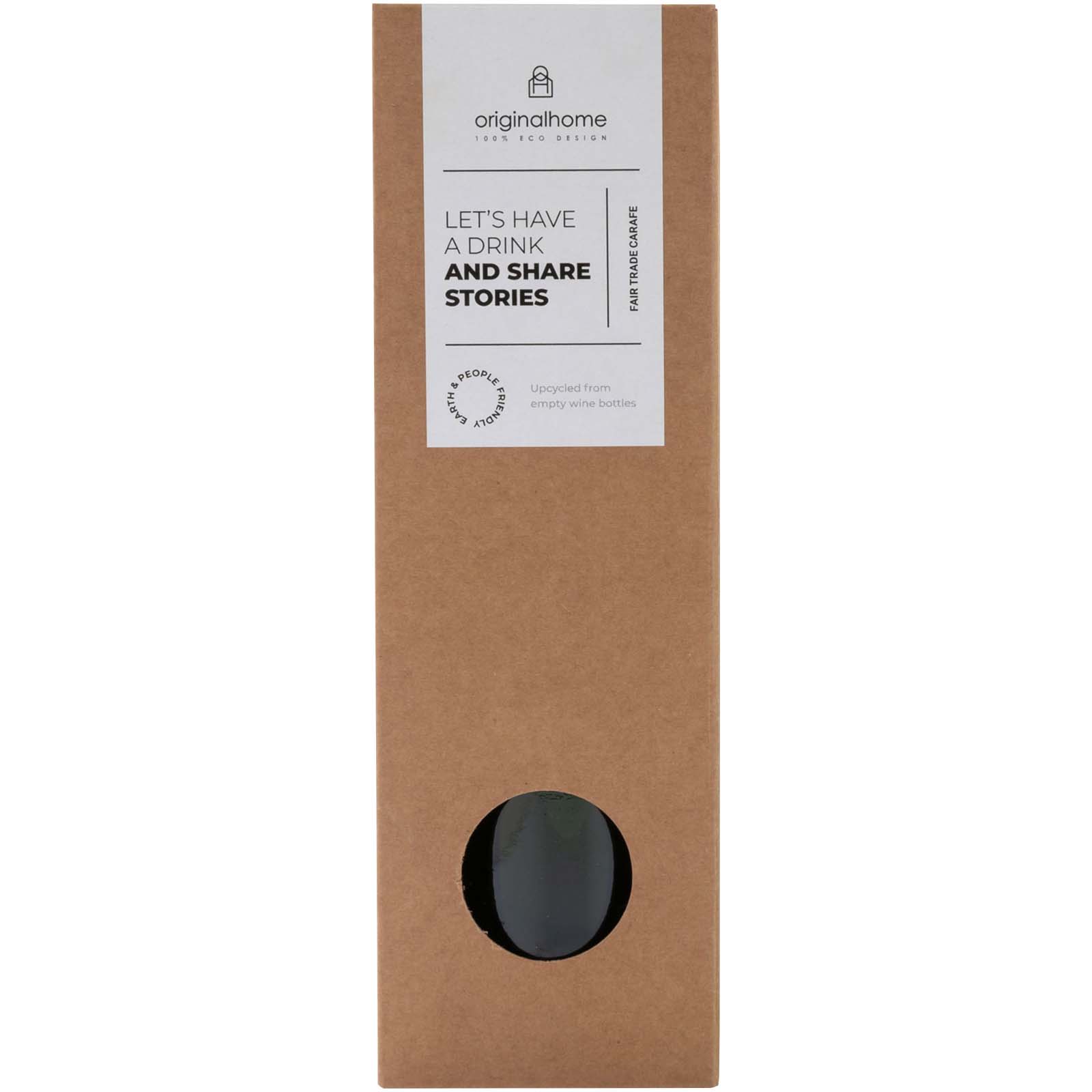 Originalhome 750 ml Wasserkaraffe grün