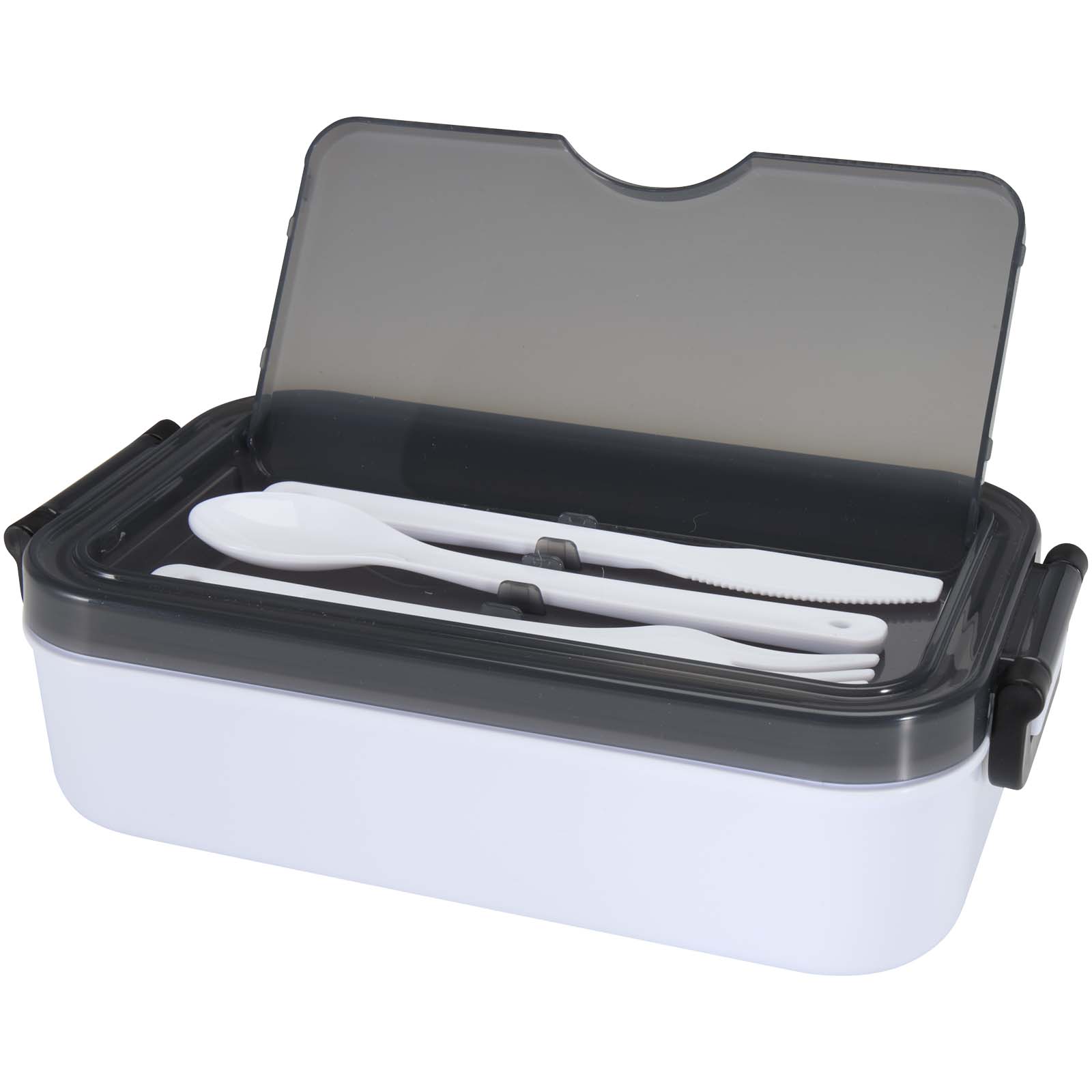 Snappy 1000 ml Lunchbox und Besteckset weiss