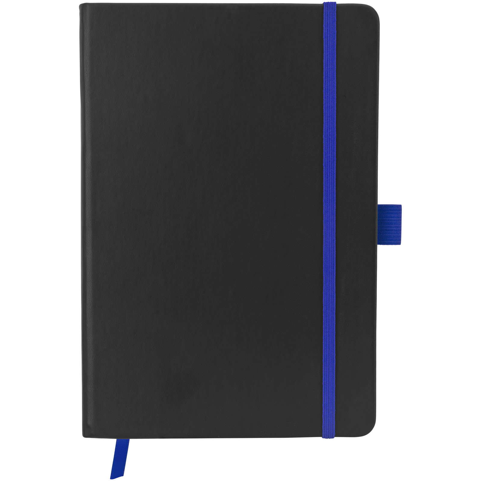 Colour-Edge A5 Hard Cover Notizbuch schwarz, royalblau