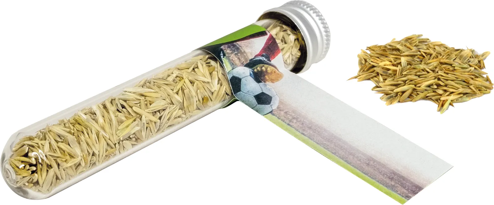 Reagenzglas Sportplatz