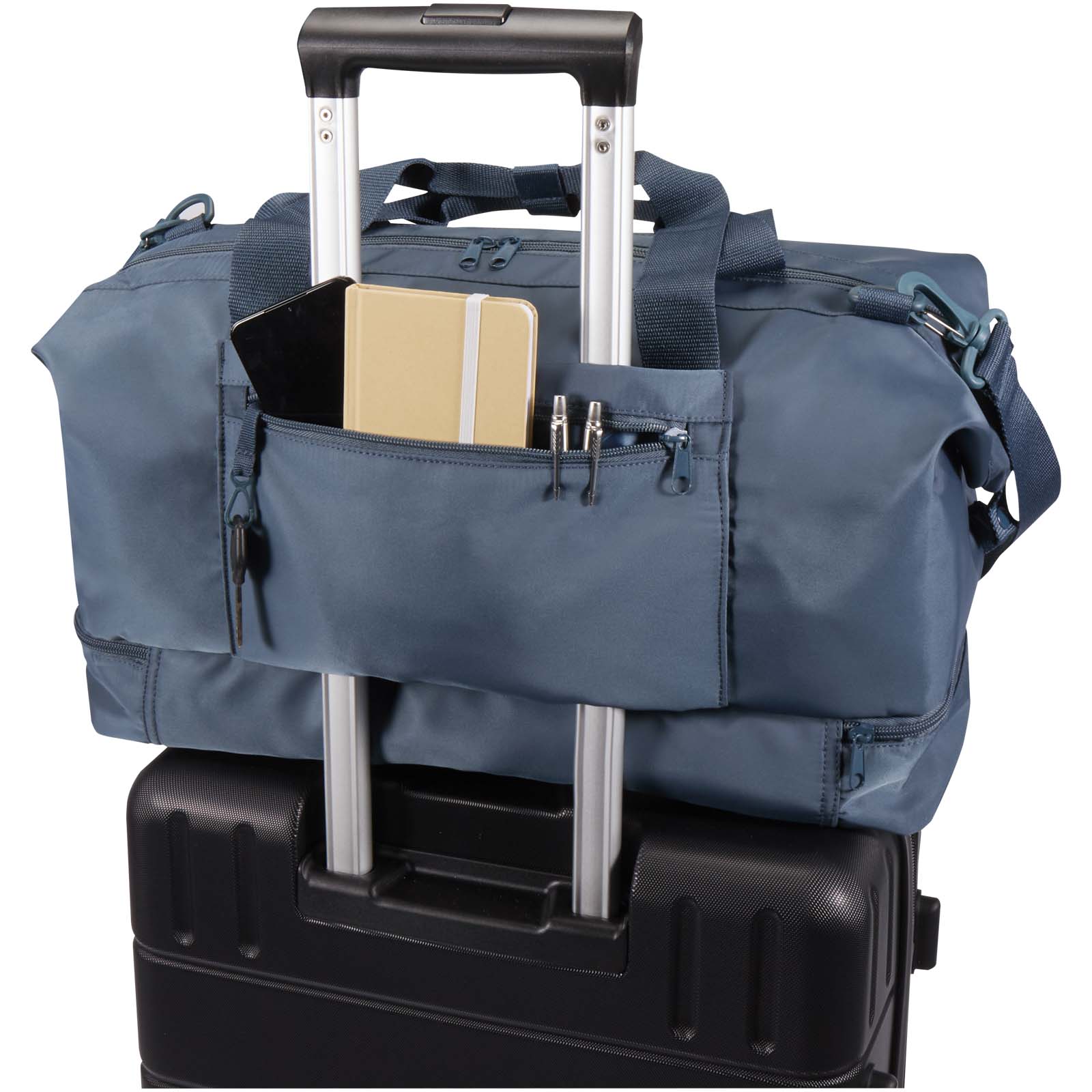 Trip Aware™ recycelte Reisetasche 42L hale blau