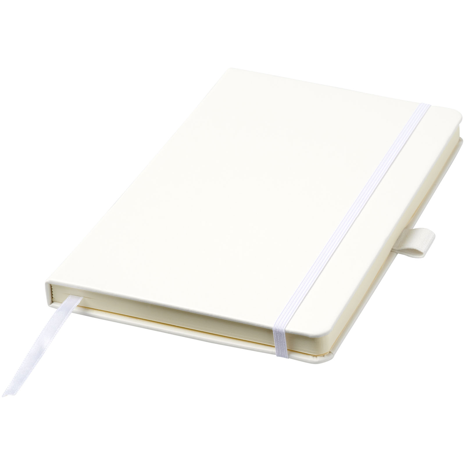 Nova A5 gebundenes Notizbuch weiss