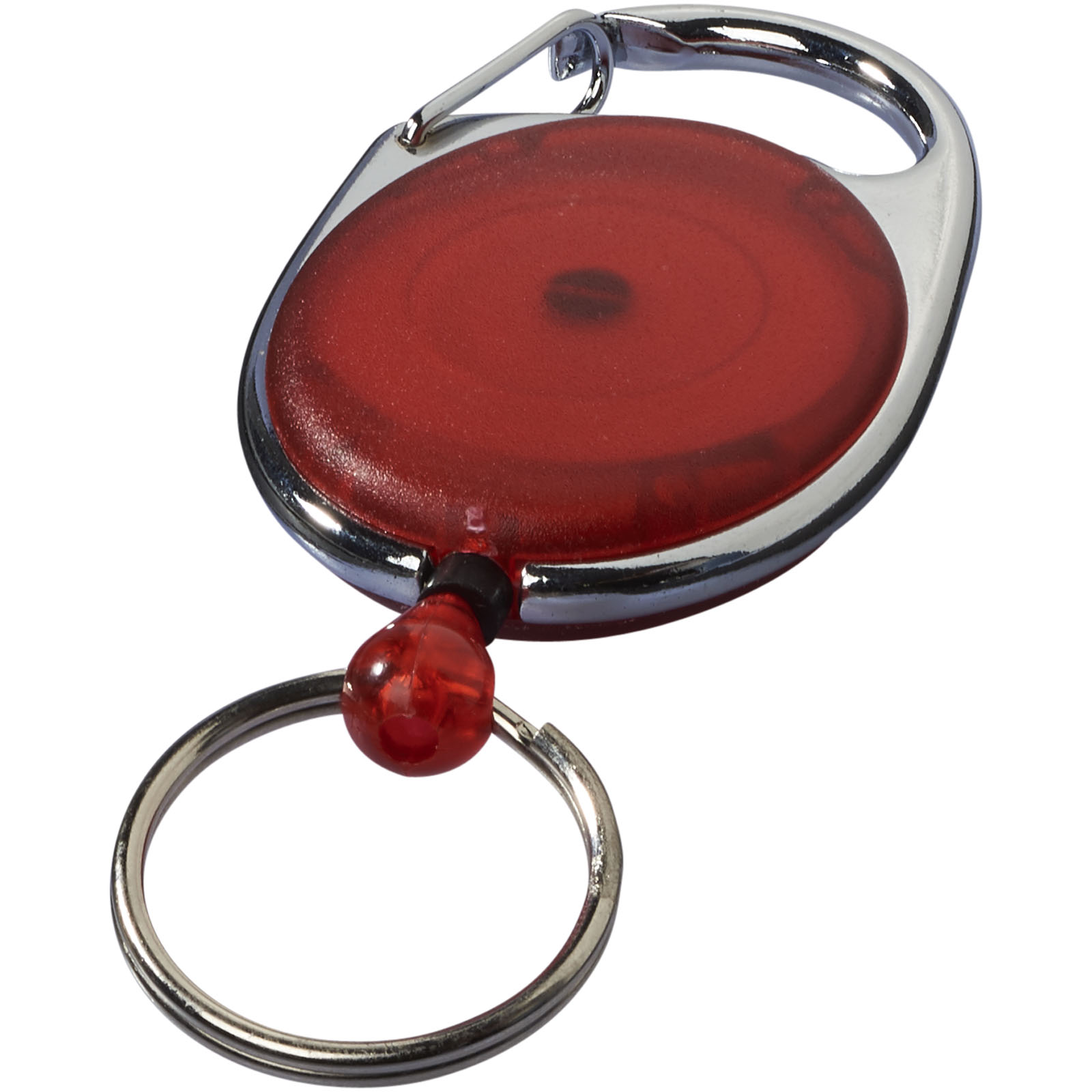 Gerlos Schlüsselkette mit Rollerclip rot