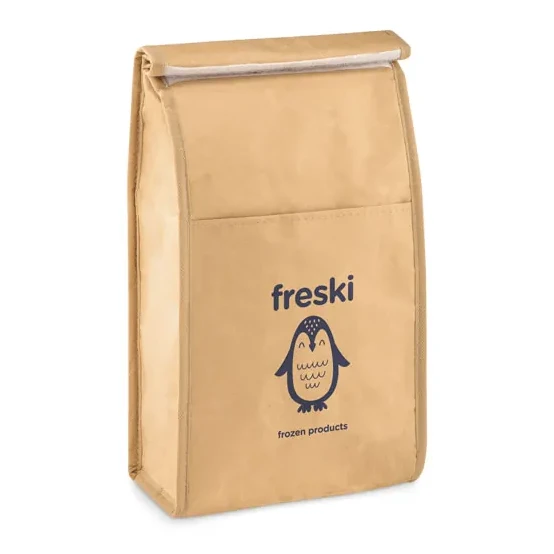 Lunchbag aus Kraftpapier 3l