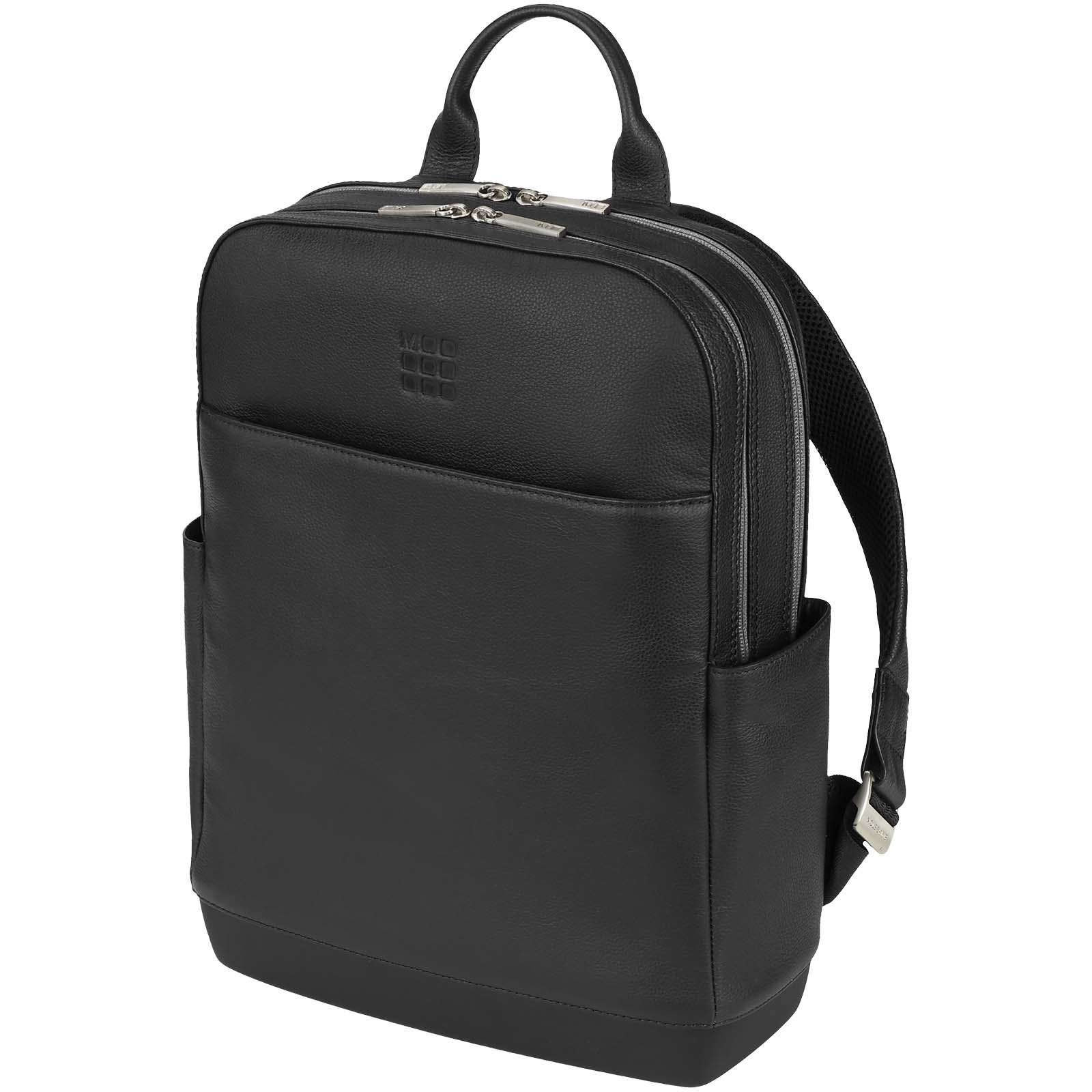 Moleskine Classic Pro Rucksack aus Leder schwarz
