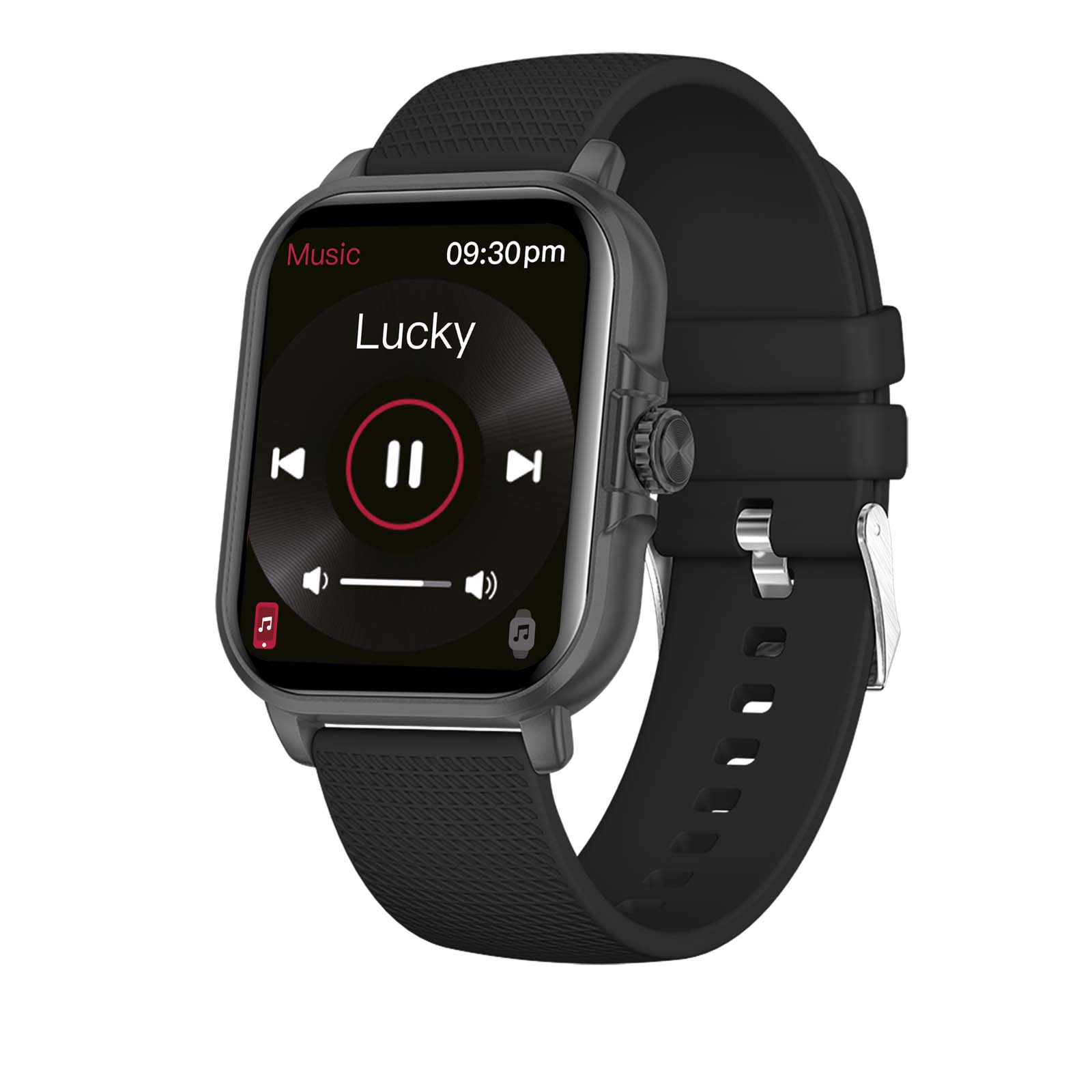 Prixton AT803 Activity Tracker mit Thermometer schwarz