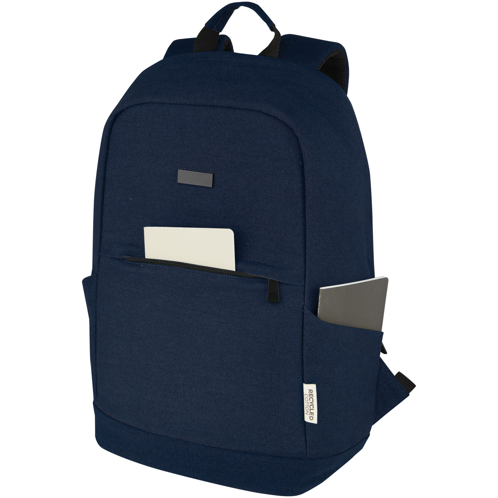 Joey 15,6 Zoll Anti-Diebstahl Laptop Rucksack 18 L aus GRS-recyceltem Canvas navy