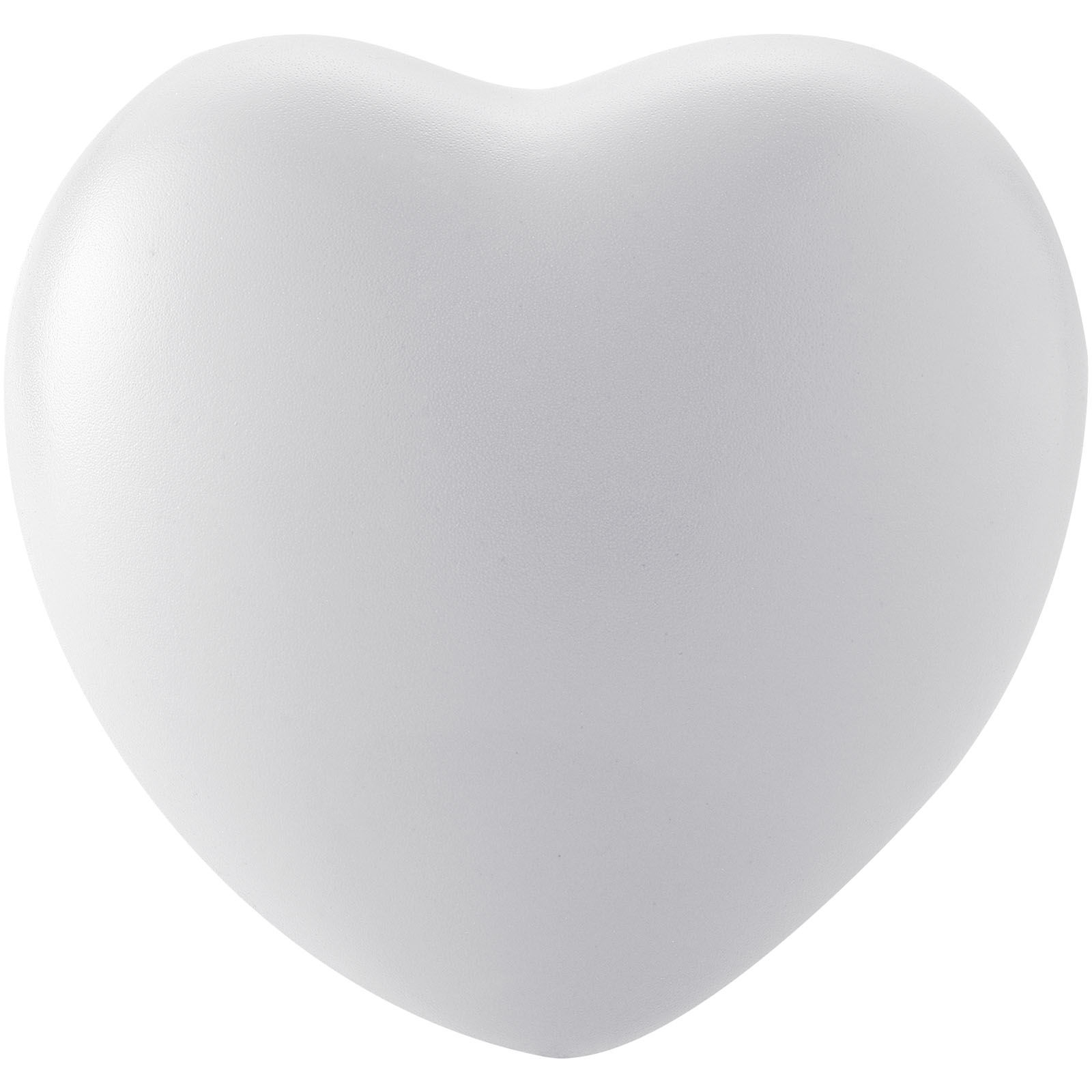 Herzförmiger Antistress Ball weiss