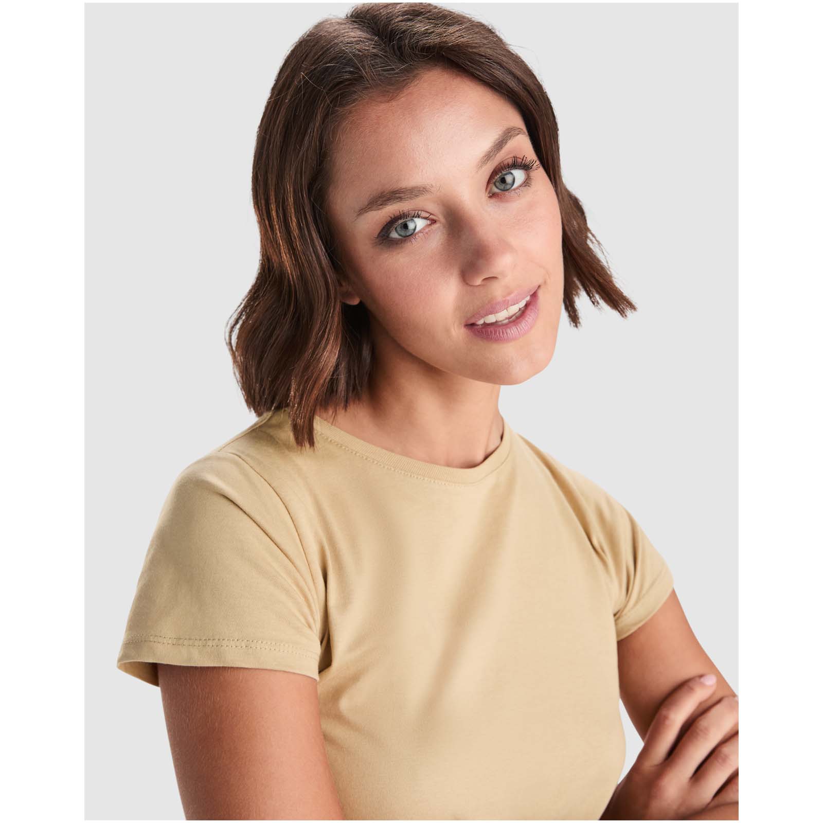 Capri 170 g/m² T-Shirt für Damen sand meliert