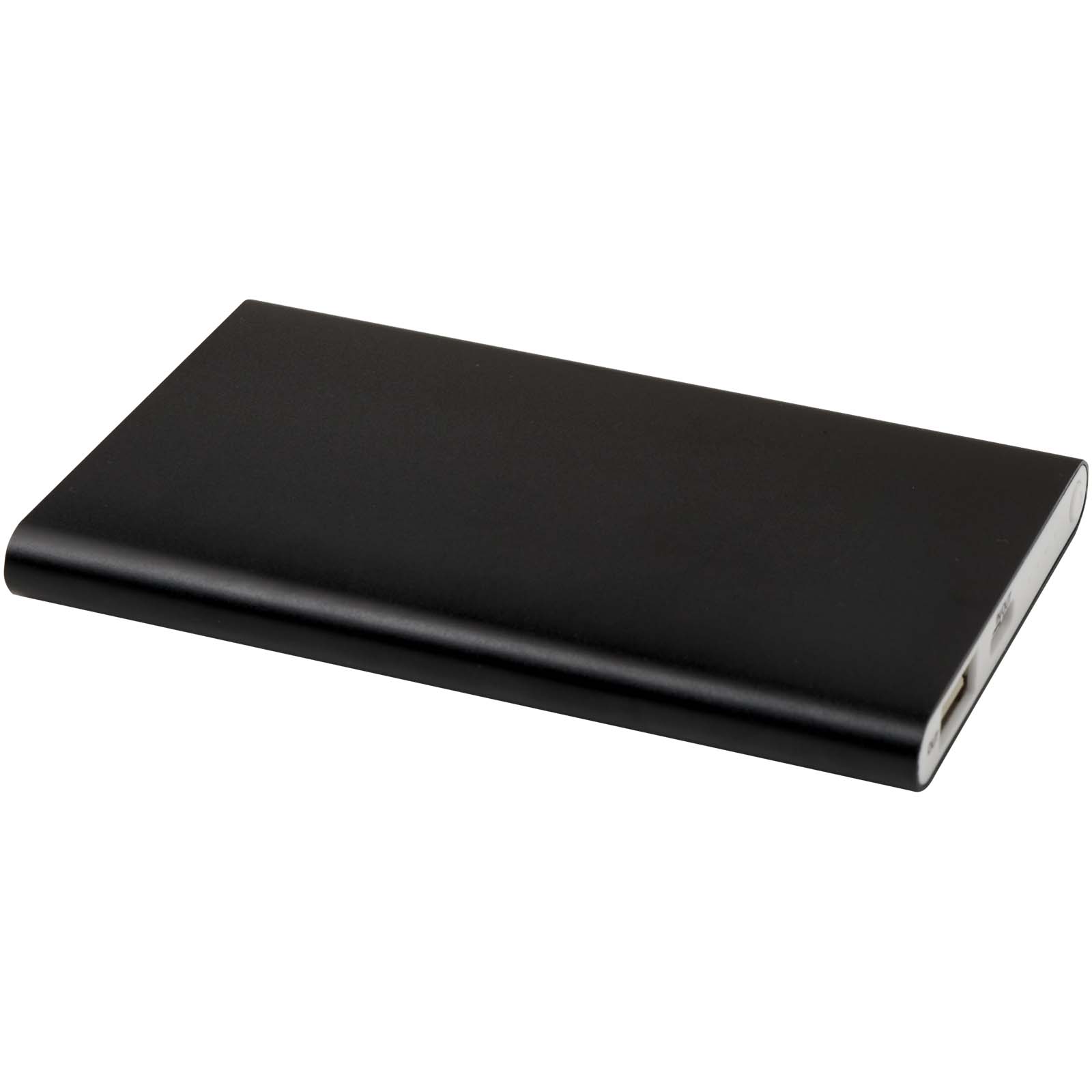 Pep 4000 mAh Type-C Powerbank aus recyceltem Aluminium schwarz