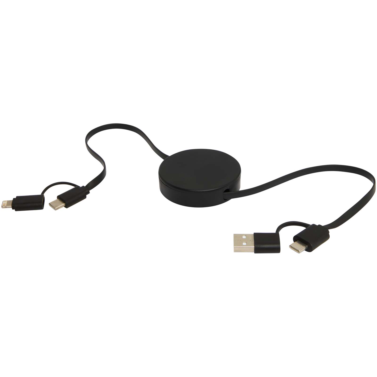 Citala 90 cm 5-in-1 Kabel aus recyceltem Kunststoff für Datenübertragung und 40W Schnellladung schwarz