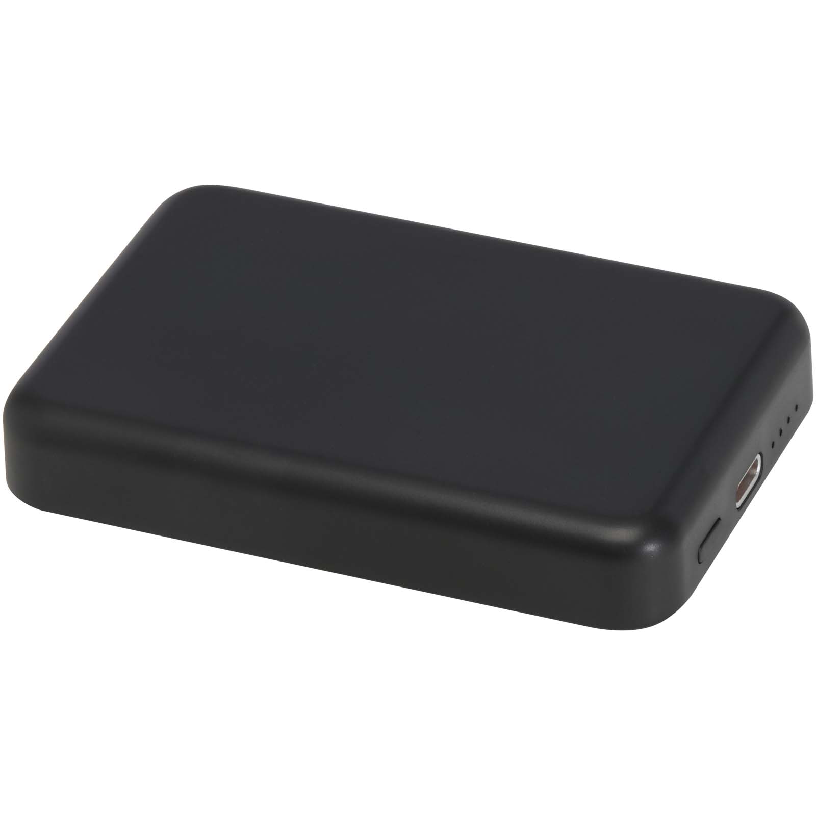 Acrab 15 W 5.000 mAh magnetische kabellose Powerbank mit 20 W PD aus recyceltem Kunststoff schwarz