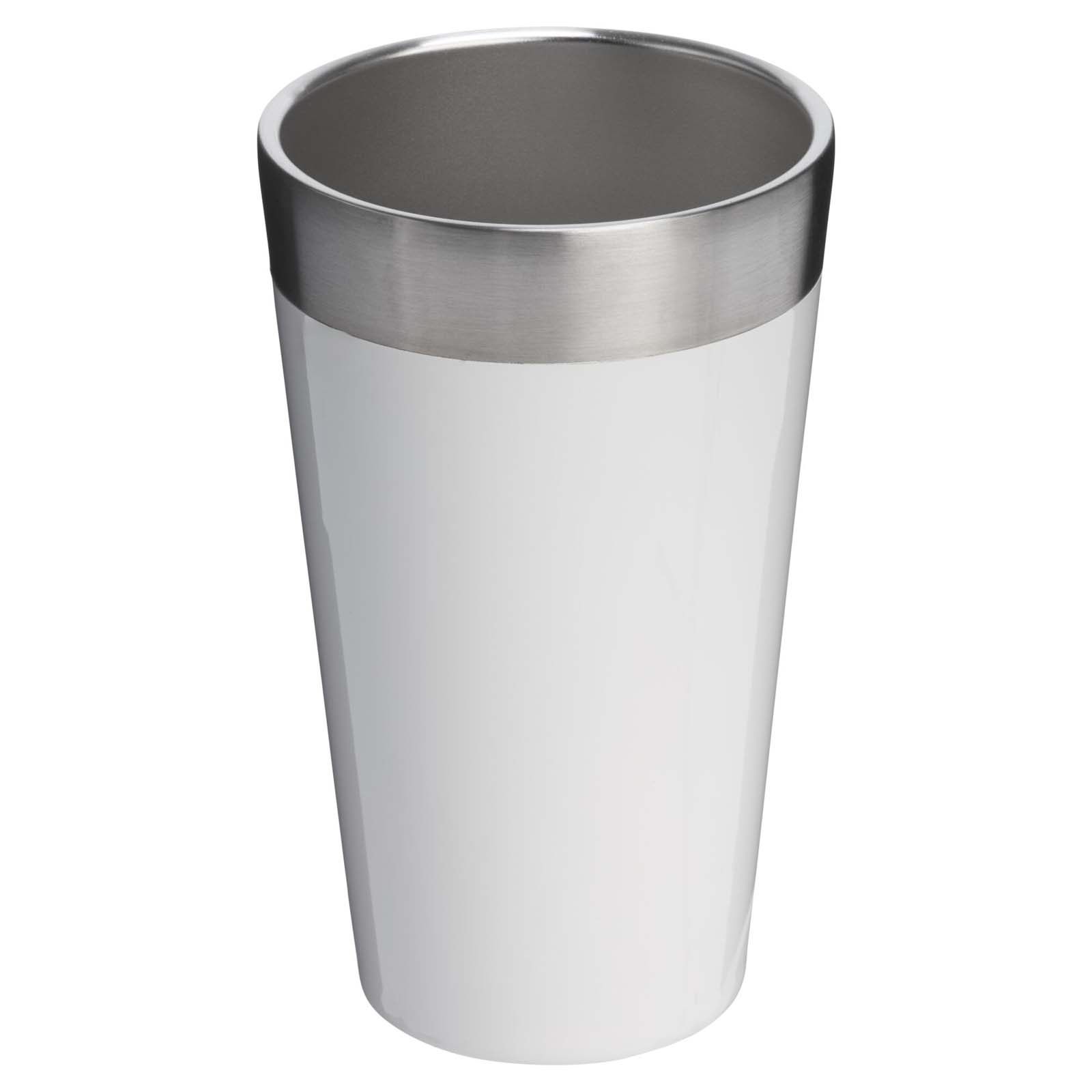 Stanley Stacking 470 ml Thermobecher aus Edelstahl weiss