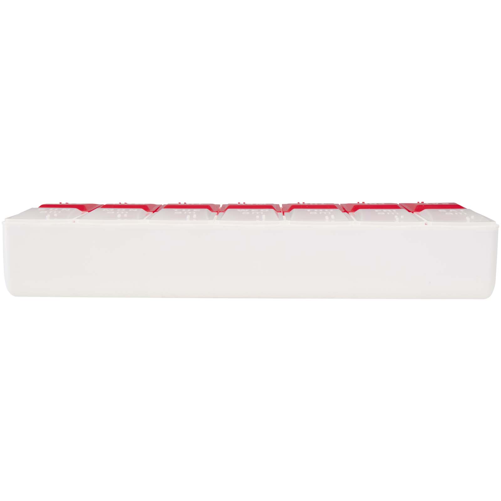 Cycle 7 Tage Tabletten Box für morgens und abends rot