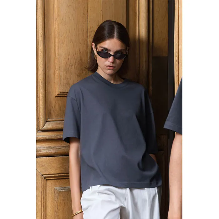 Damen-Oversize-T-Shirt Boxy