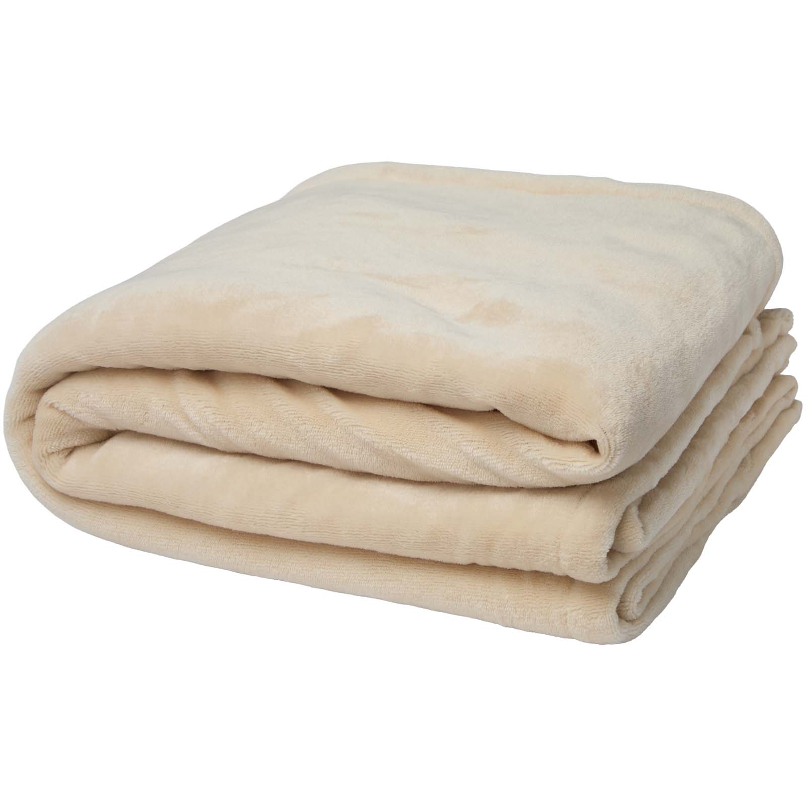 Ashen GRS-recycelte Sherpa Decke oatmeal