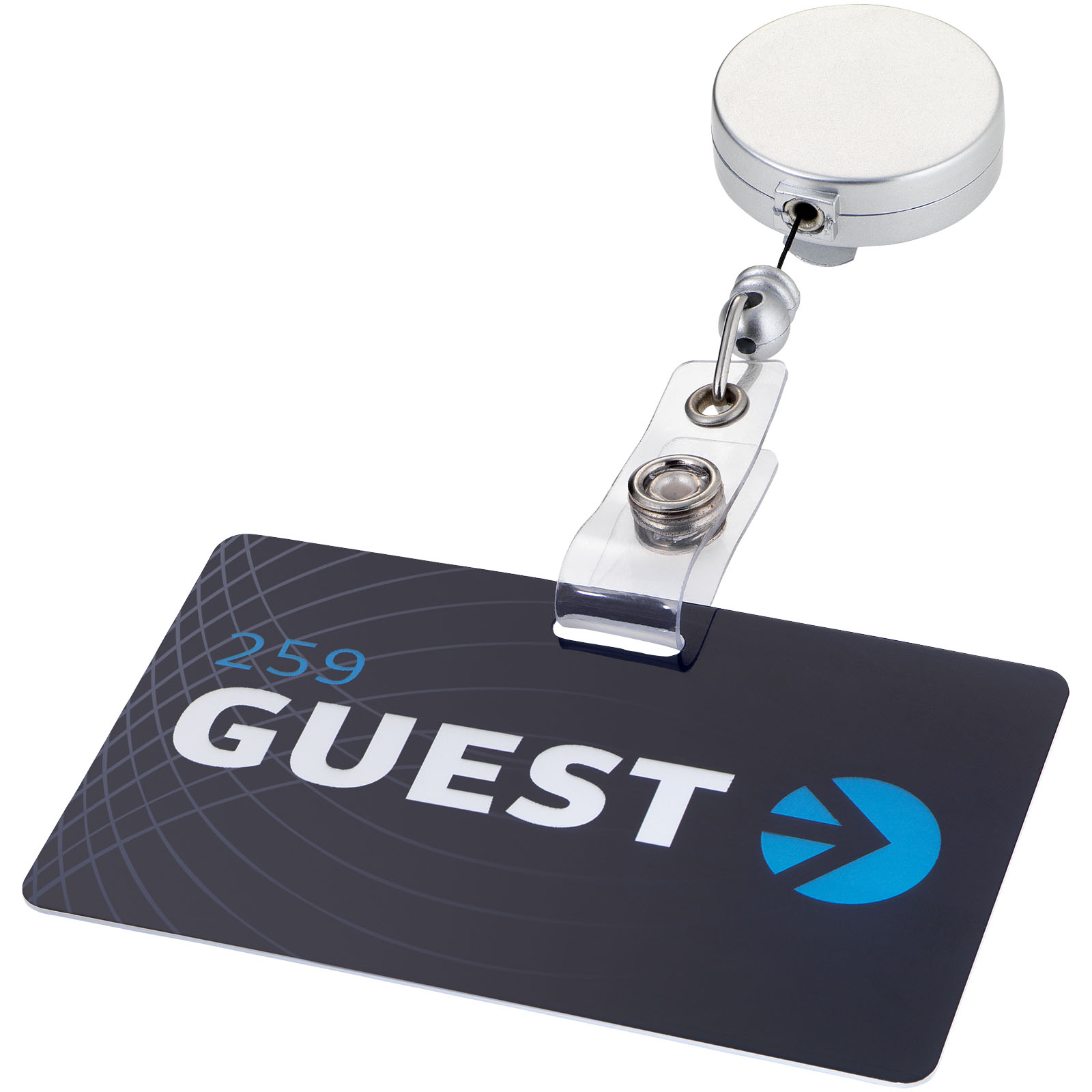 Aspen Rollerclip silber