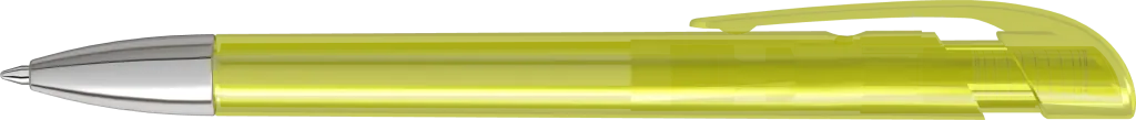 YES transparent SI Druckkugelschreiber