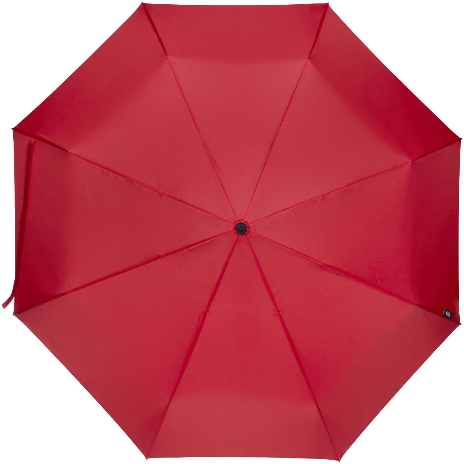 Dane 21" RPET Kompaktregenschirm rot