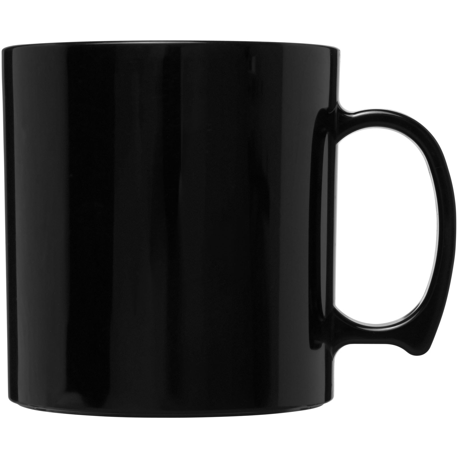 Standard 300 ml Kunststoffbecher schwarz