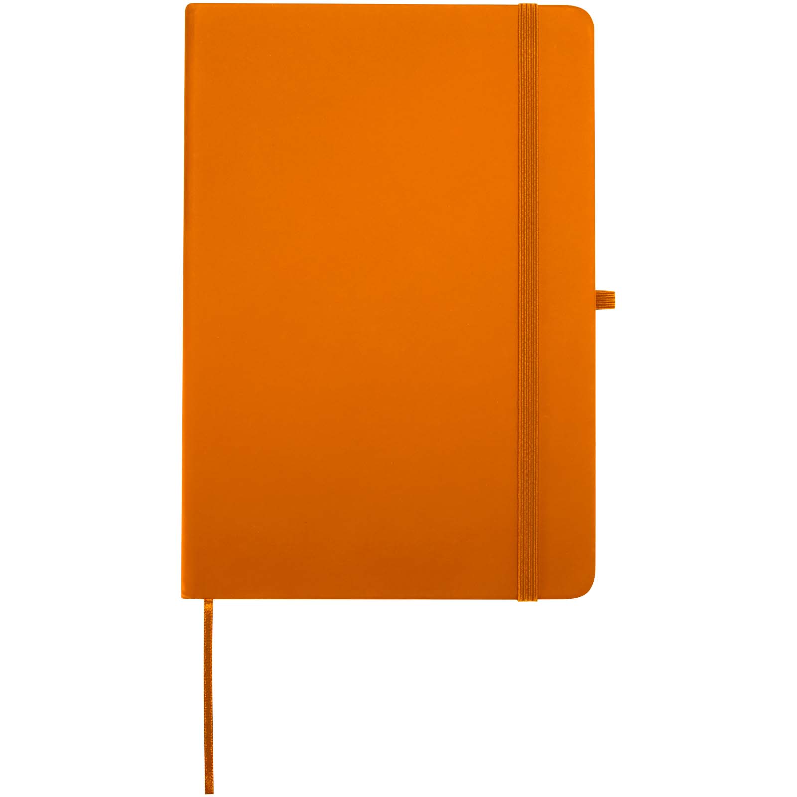 Spectrum A5 Notizbuch mit Hardcover aus recyceltem Material orange