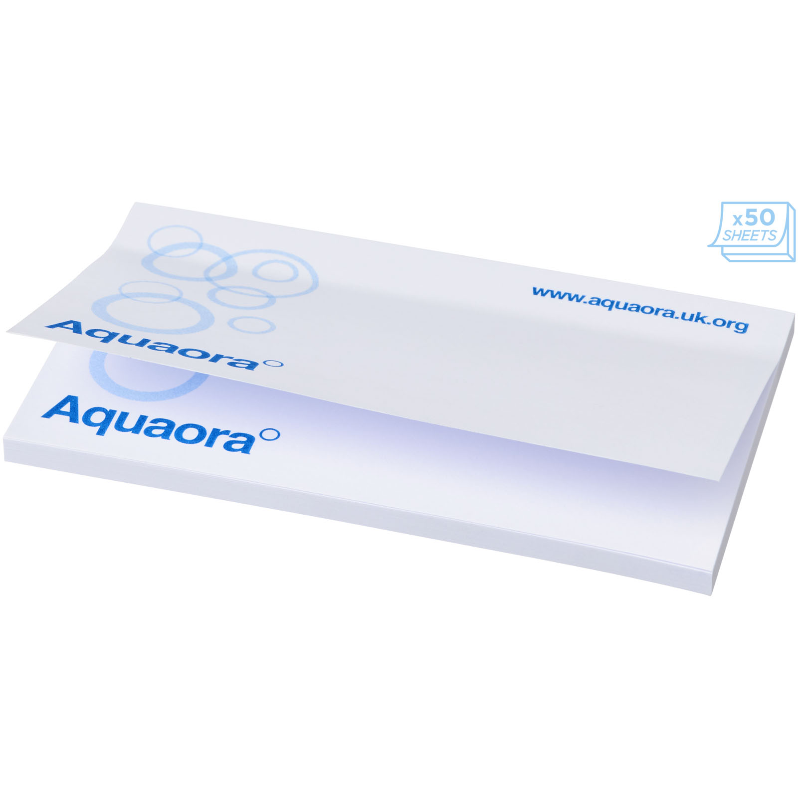 Sticky-Mate® Haftnotizen 127 x 75 mm weiss