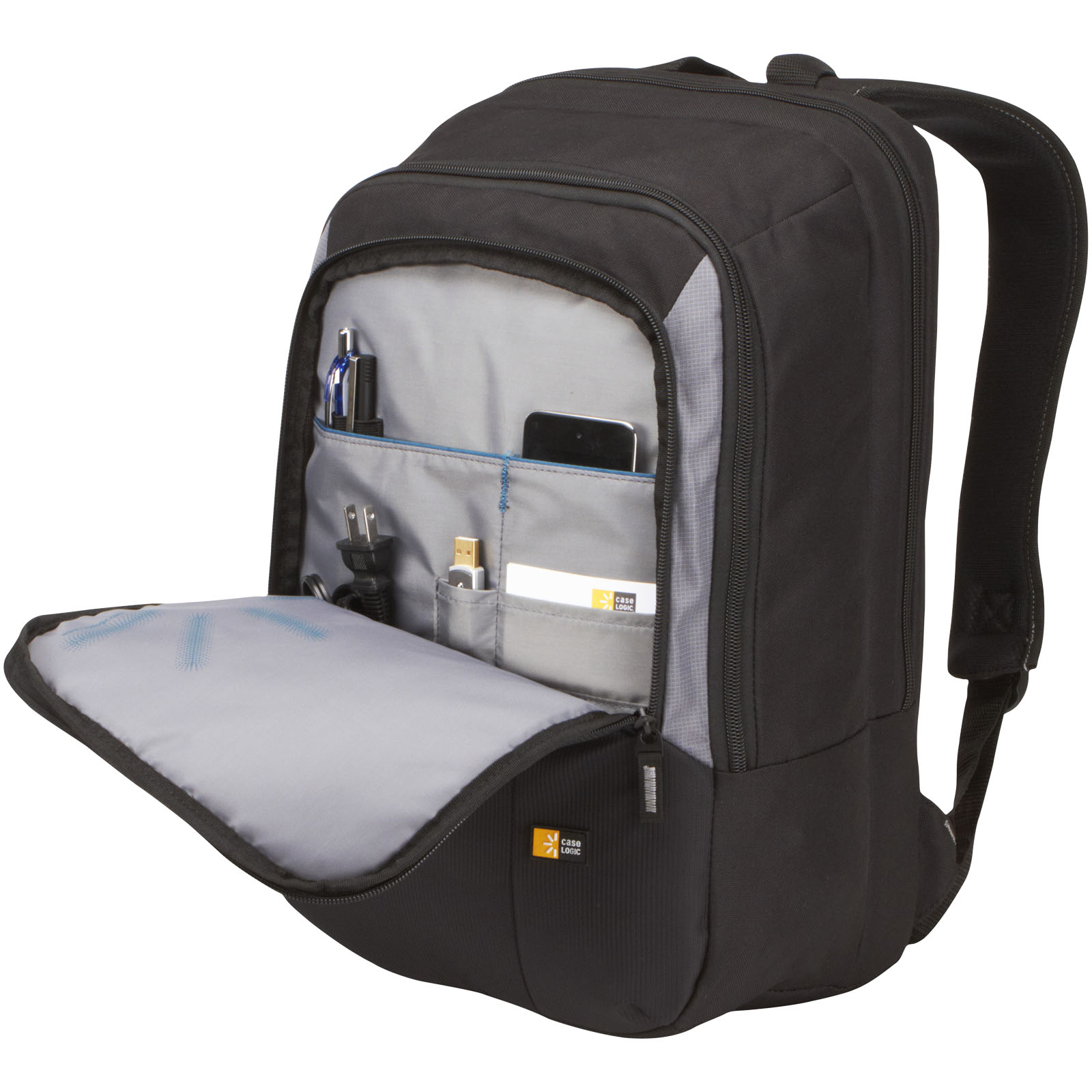 Case Logic 17" Laptoprucksack 25L schwarz, grau