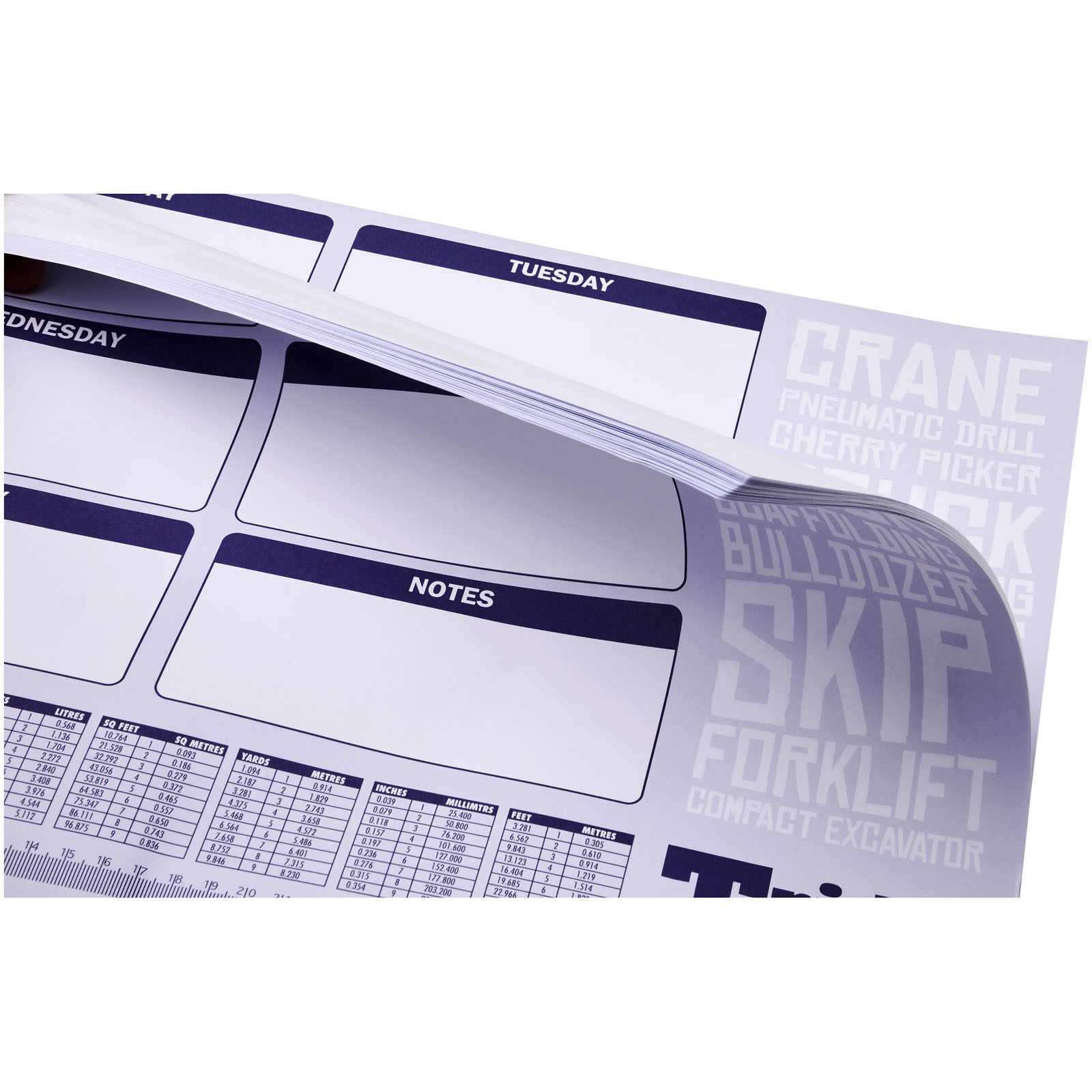 Desk-Mate® A2 Notizblock weiss
