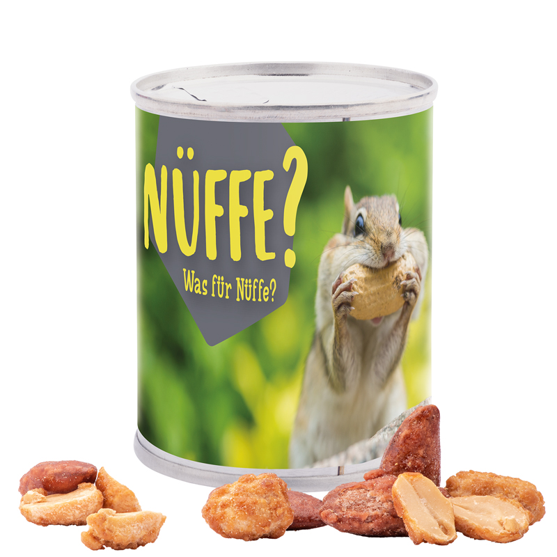 Snack Dose, Erdnüsse geröstet und gesalzen