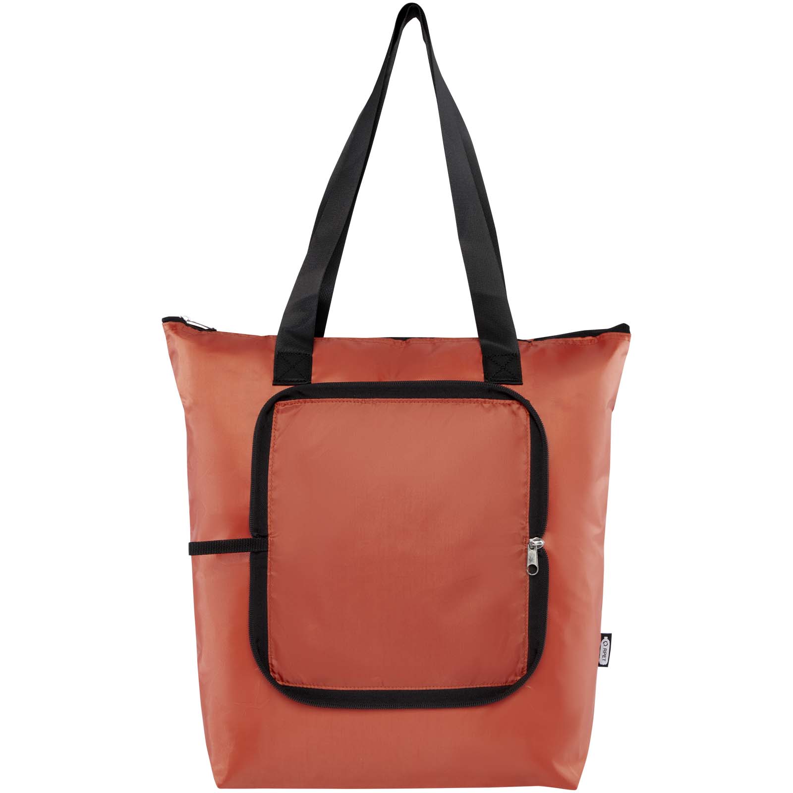 EcoFold faltbare RPET Kühltasche 15 L ziegelstein